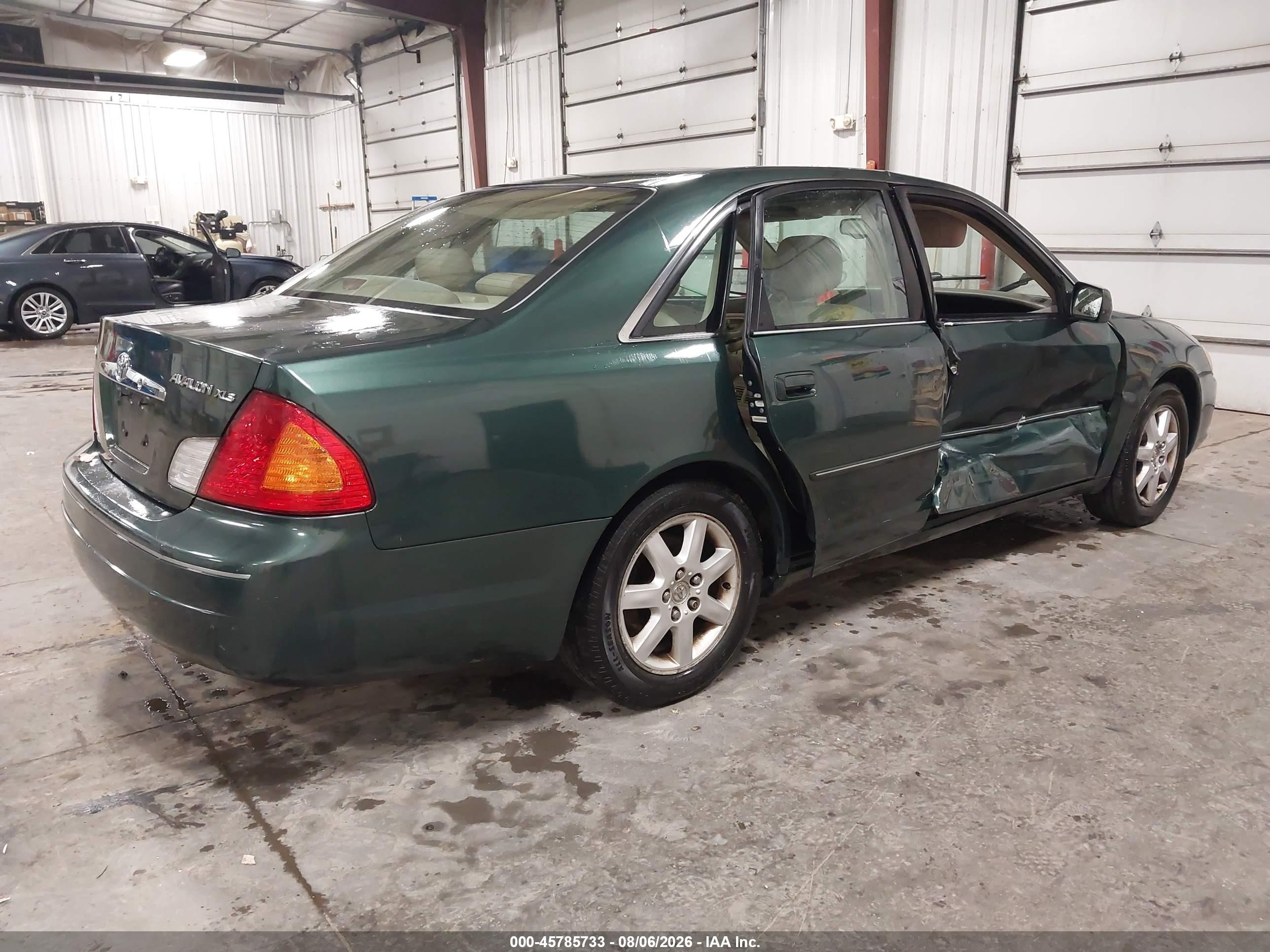 2002 Toyota Avalon Xls Green vin: 4T1BF28B72U252067