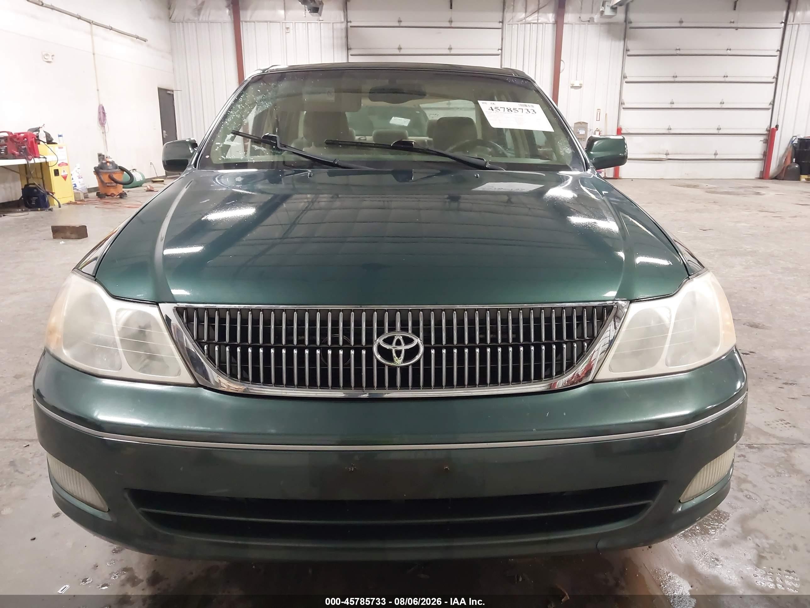 2002 Toyota Avalon Xls Green vin: 4T1BF28B72U252067