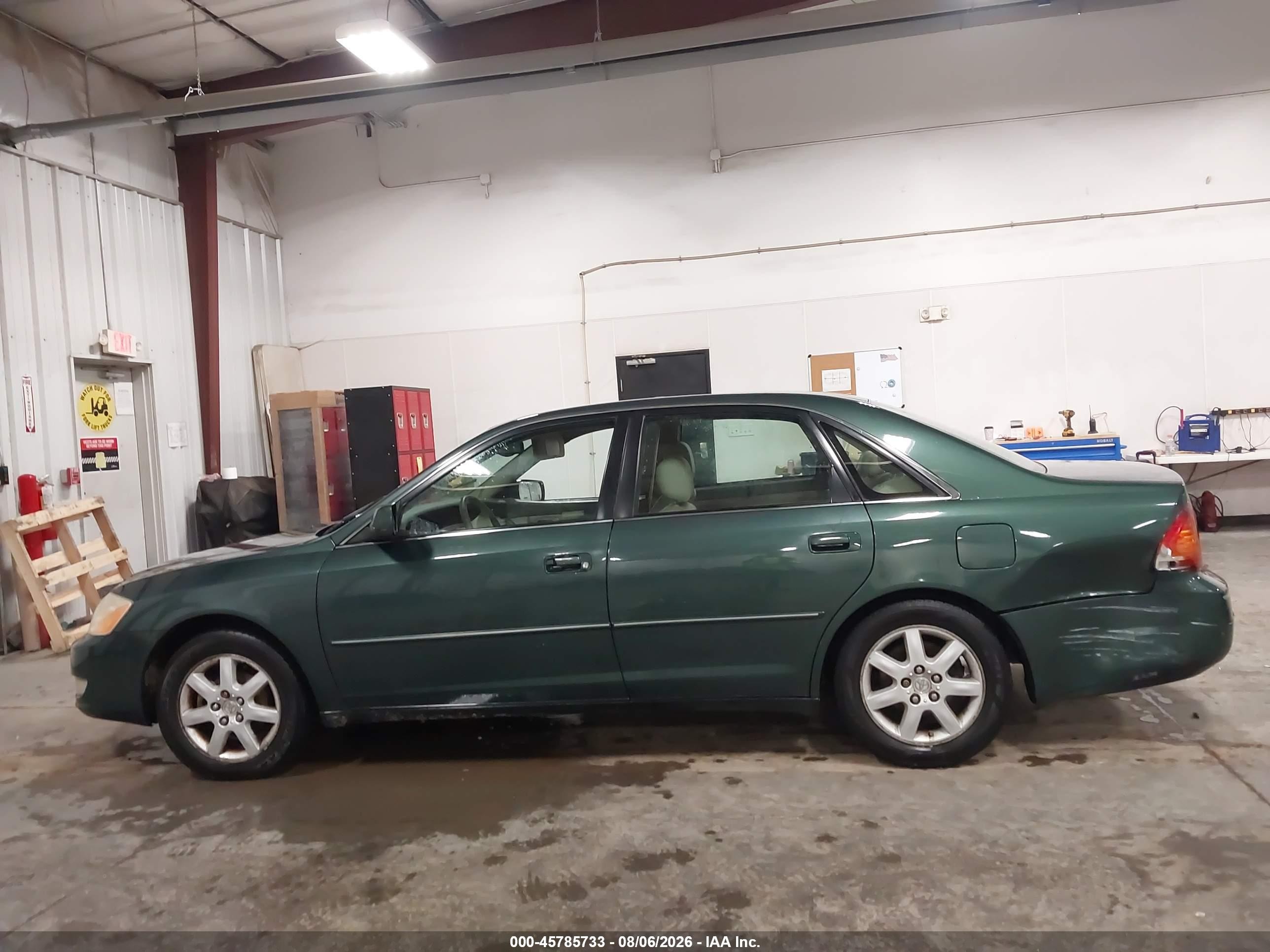 2002 Toyota Avalon Xls Green vin: 4T1BF28B72U252067