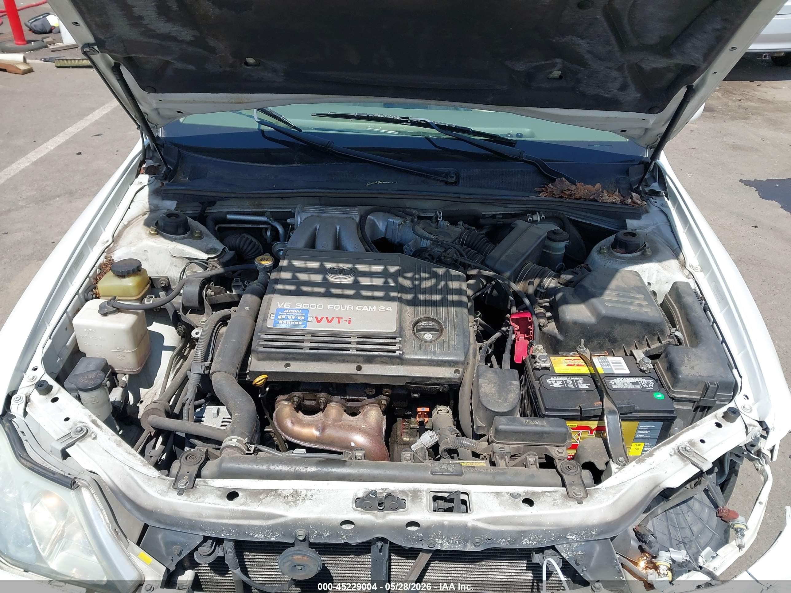 2003 Toyota Avalon Xls White vin: 4T1BF28B73U273311