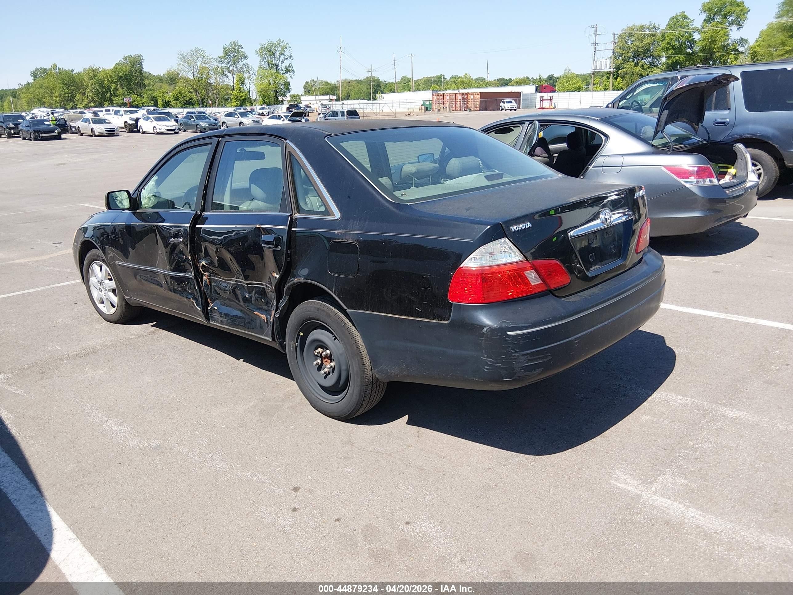 2003 Toyota Avalon Xl Black vin: 4T1BF28B73U279030