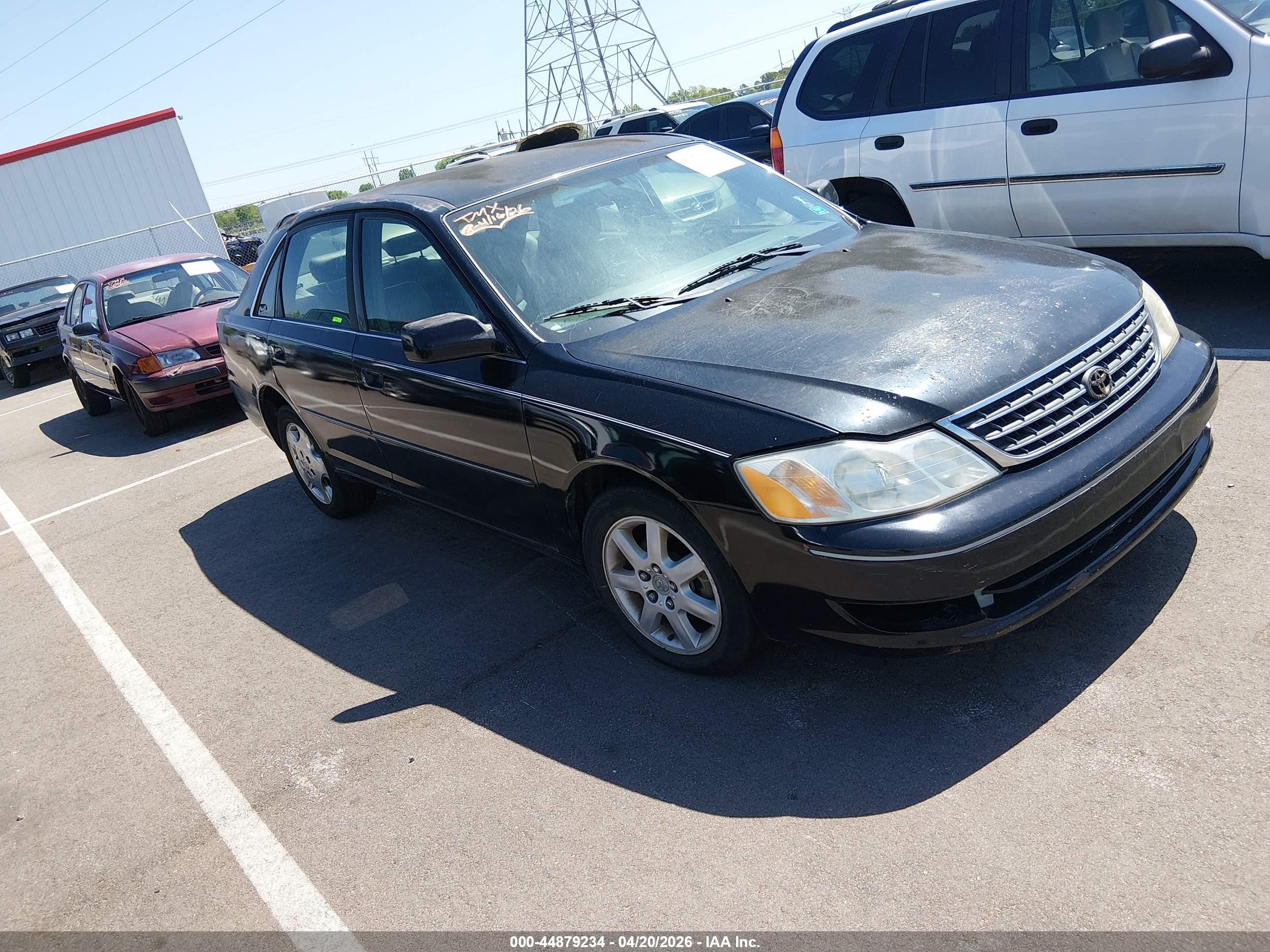 2003 Toyota Avalon Xl Black vin: 4T1BF28B73U279030