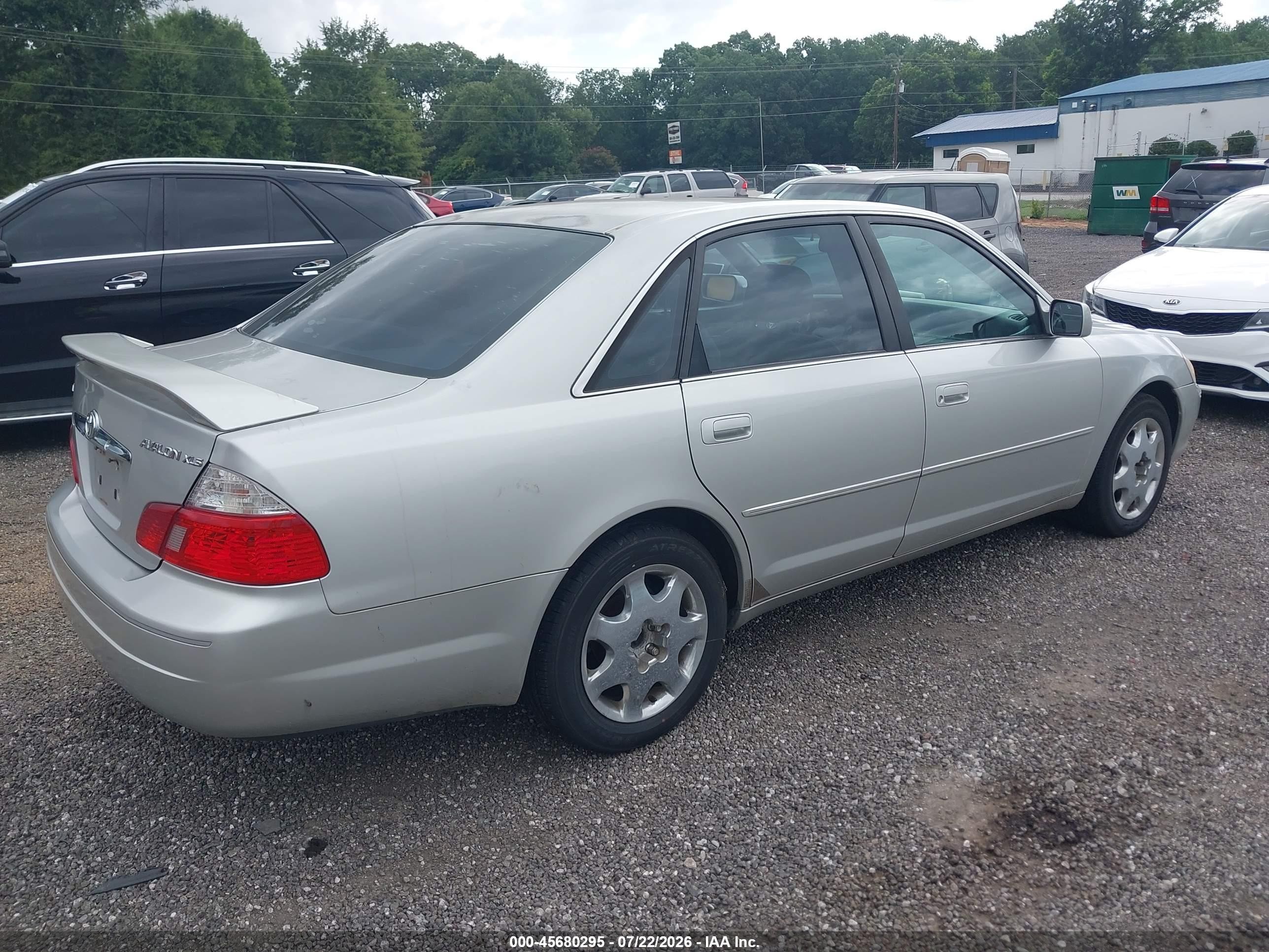 2003 Toyota Avalon Xls Silver vin: 4T1BF28B73U287371