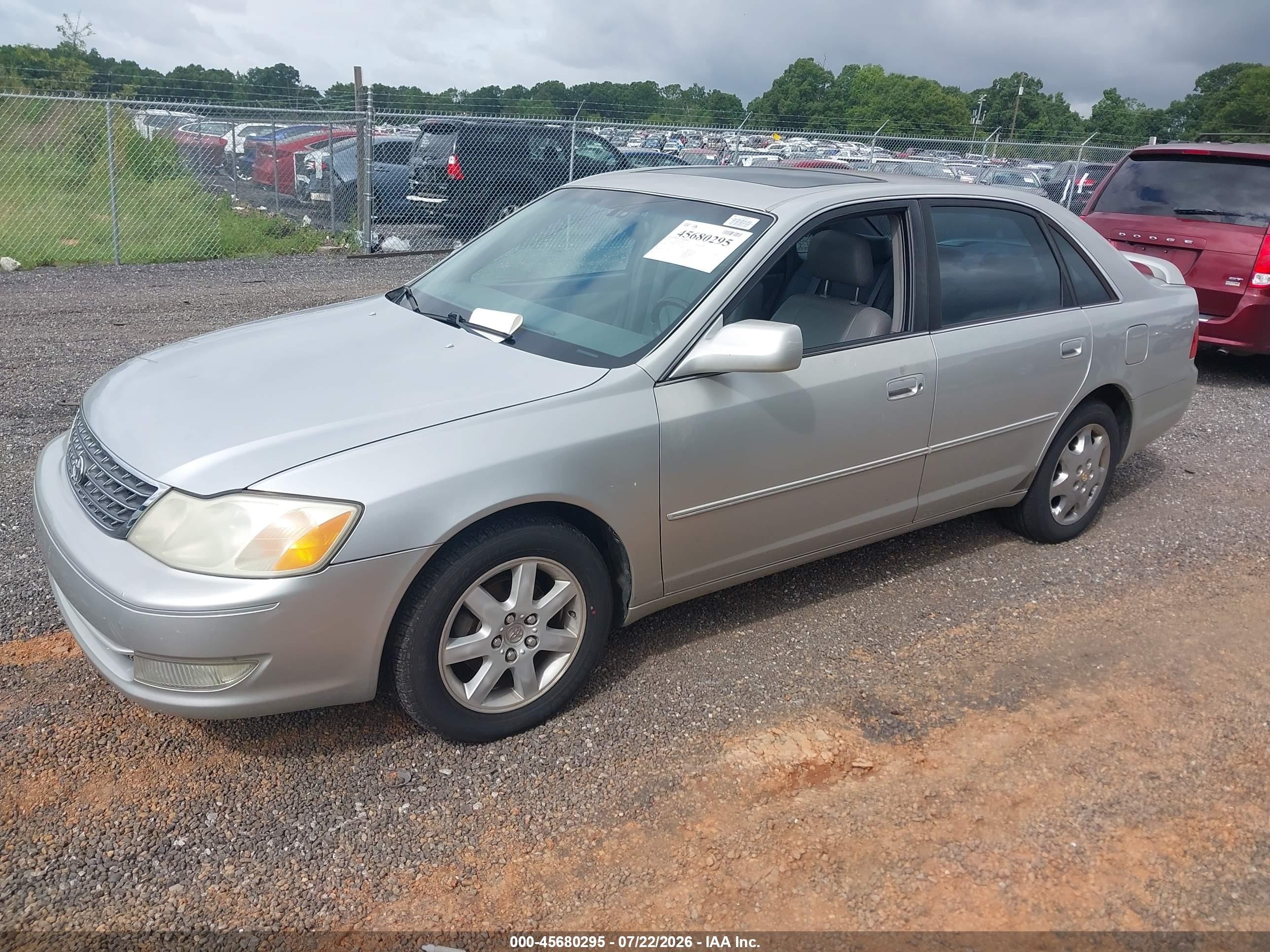 2003 Toyota Avalon Xls Silver vin: 4T1BF28B73U287371