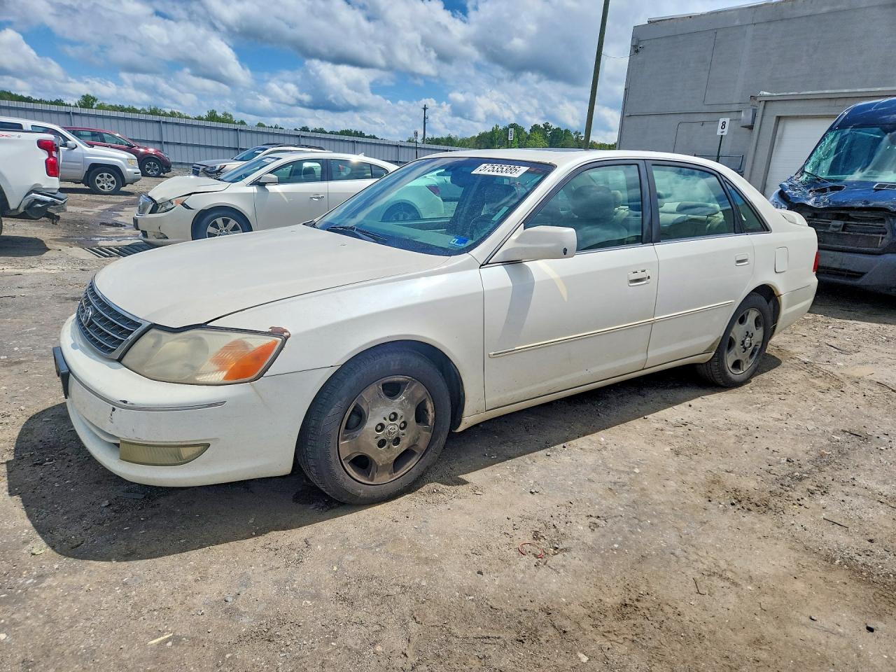 2003 Toyota Avalon Xls Белый vin: 4T1BF28B73U294238