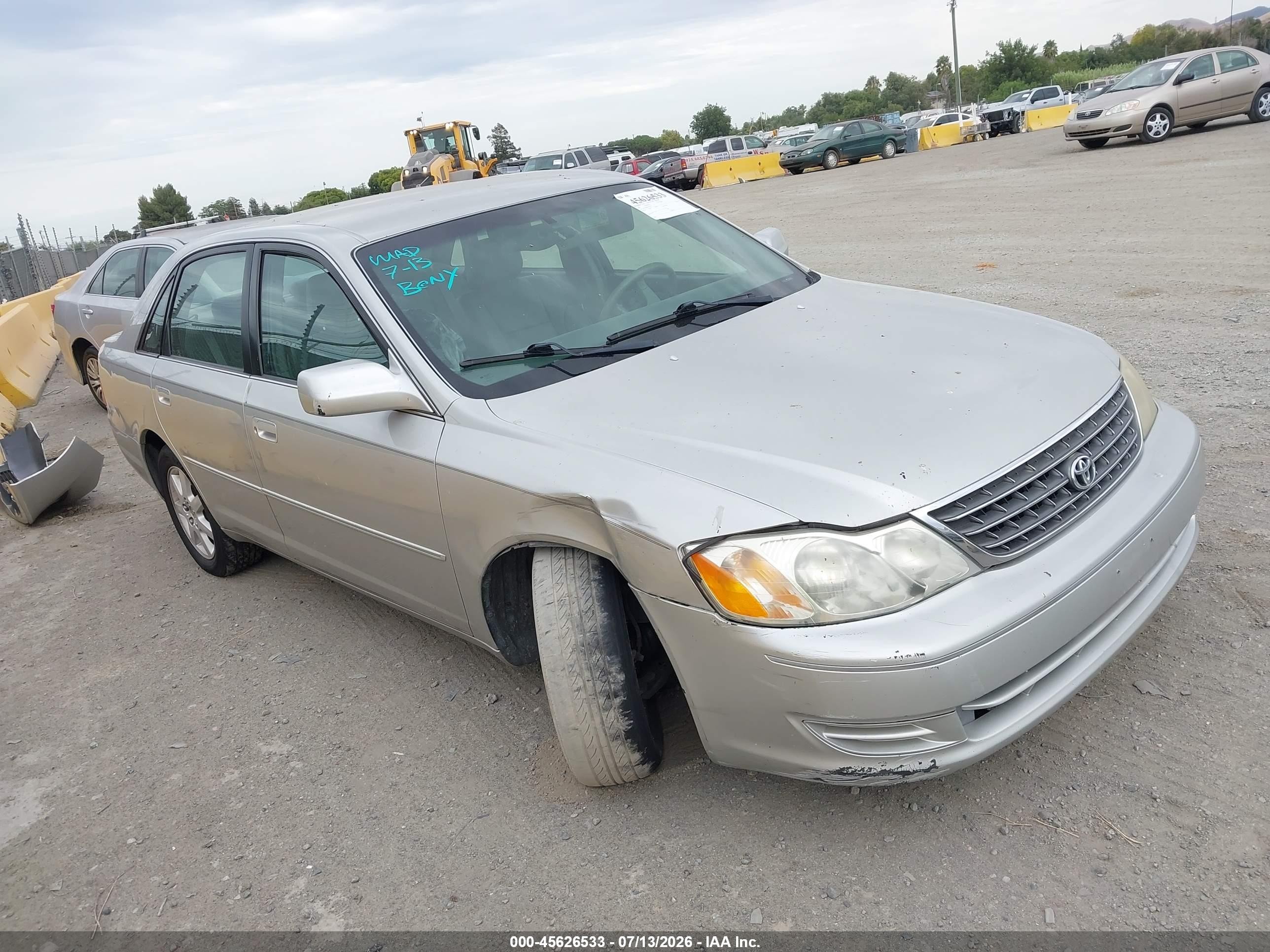 2003 Toyota Avalon Xl Gray vin: 4T1BF28B73U321597