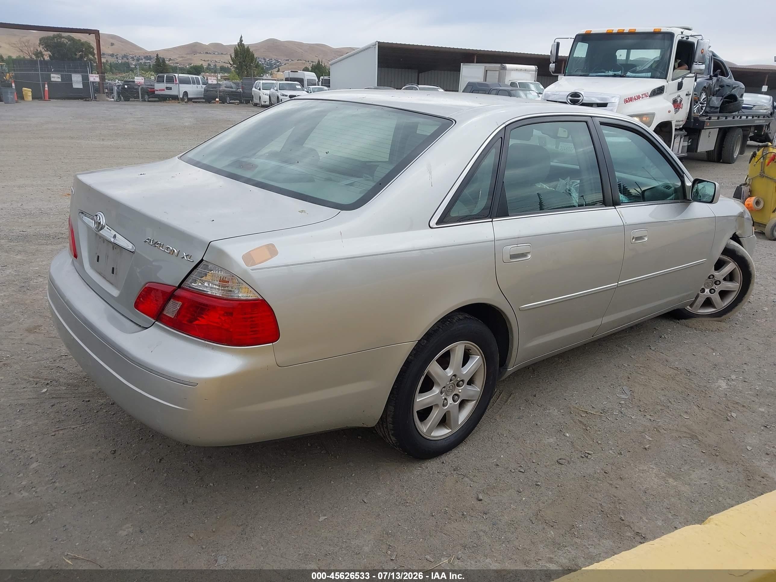 2003 Toyota Avalon Xl Серый vin: 4T1BF28B73U321597