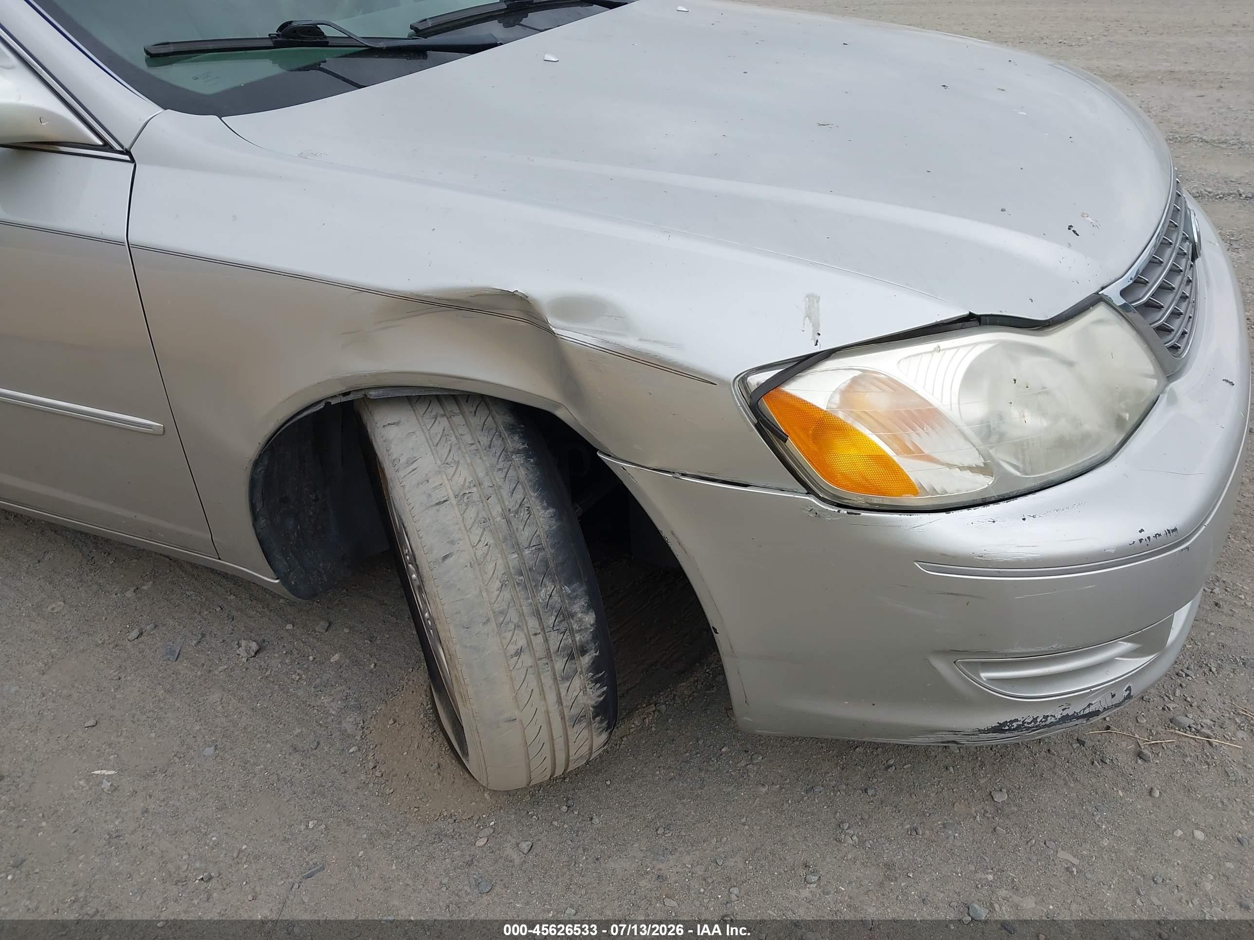 2003 Toyota Avalon Xl Серый vin: 4T1BF28B73U321597