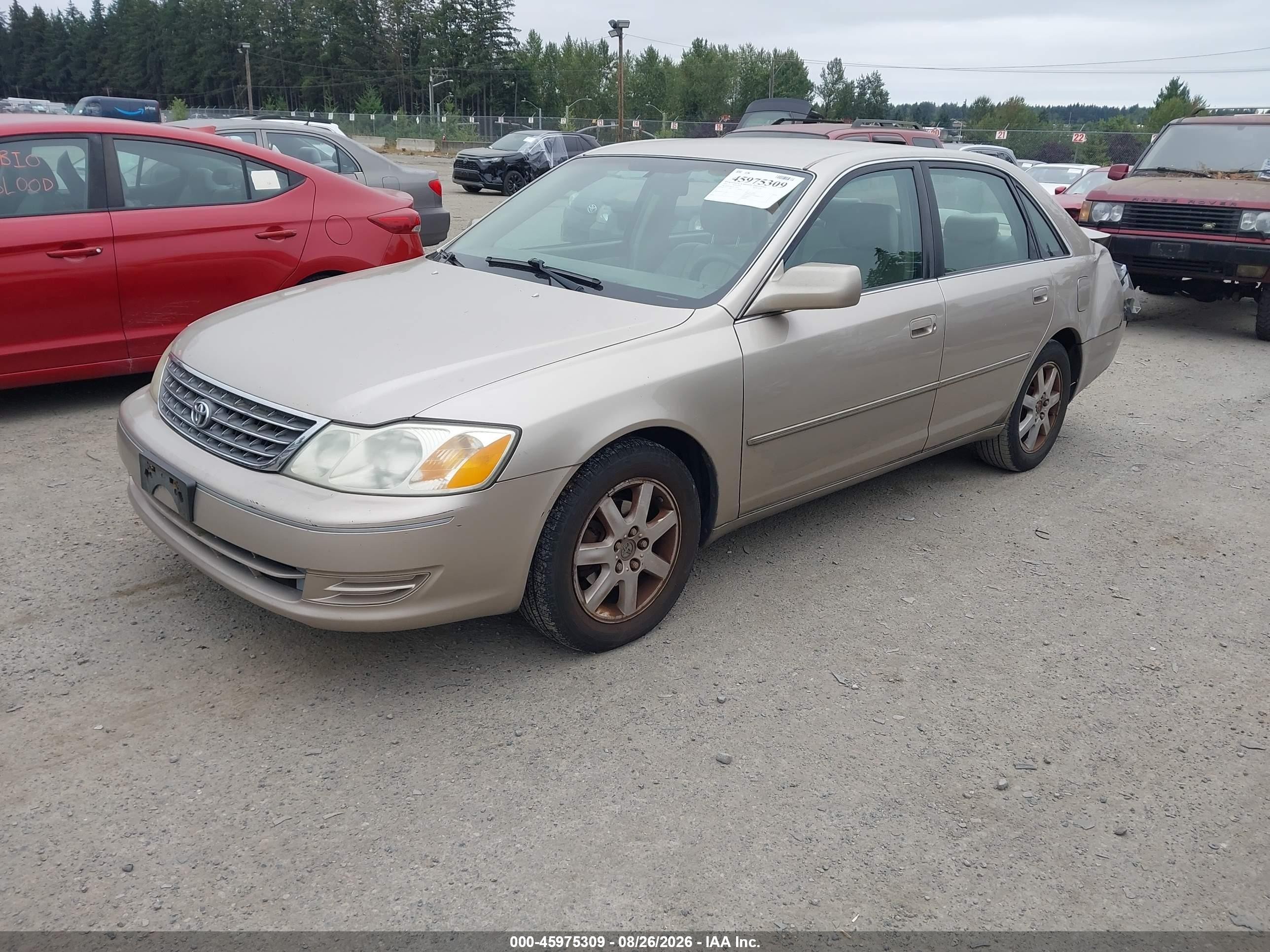 2003 Toyota Avalon Xl Gold vin: 4T1BF28B73U328016
