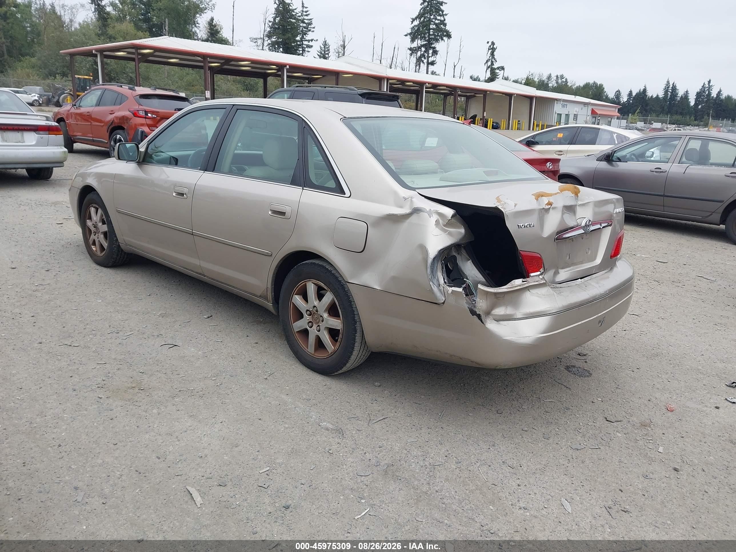 2003 Toyota Avalon Xl Gold vin: 4T1BF28B73U328016