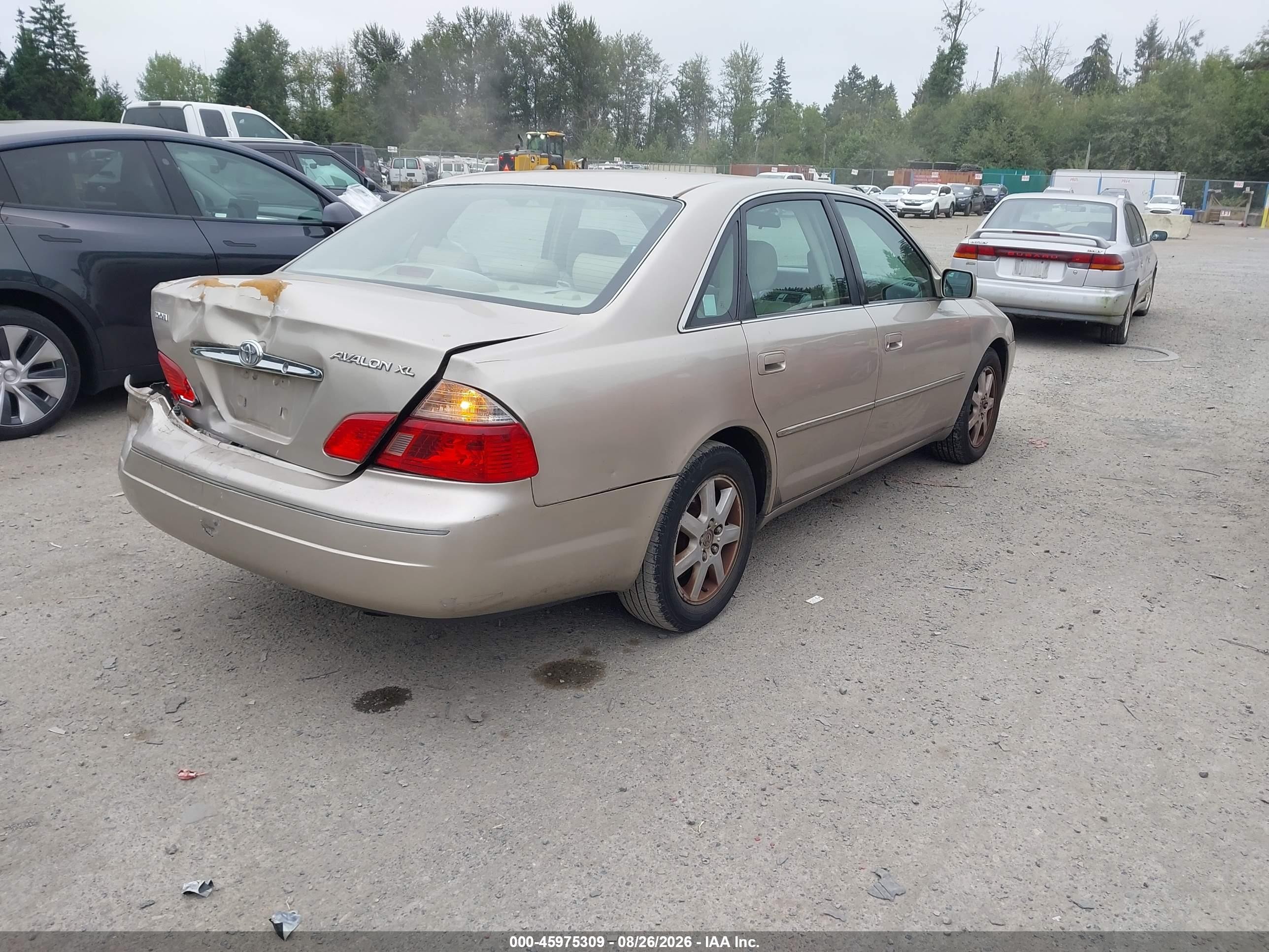 2003 Toyota Avalon Xl Gold vin: 4T1BF28B73U328016