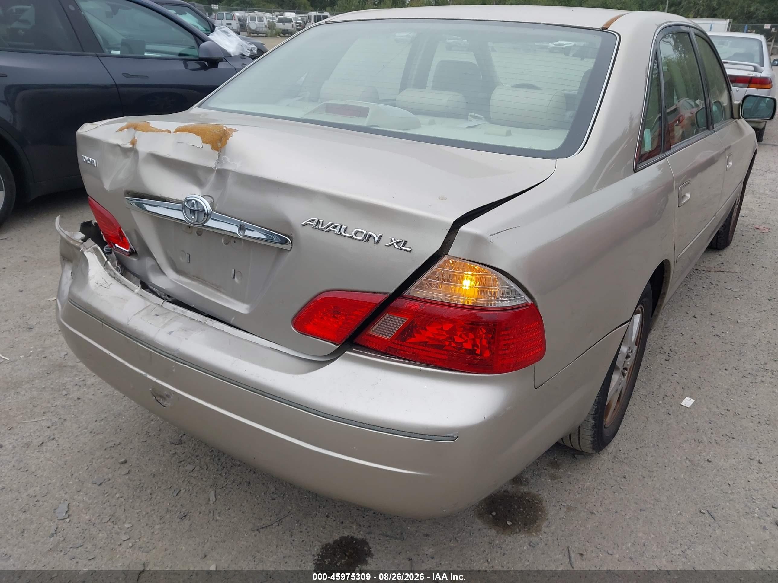 2003 Toyota Avalon Xl Gold vin: 4T1BF28B73U328016