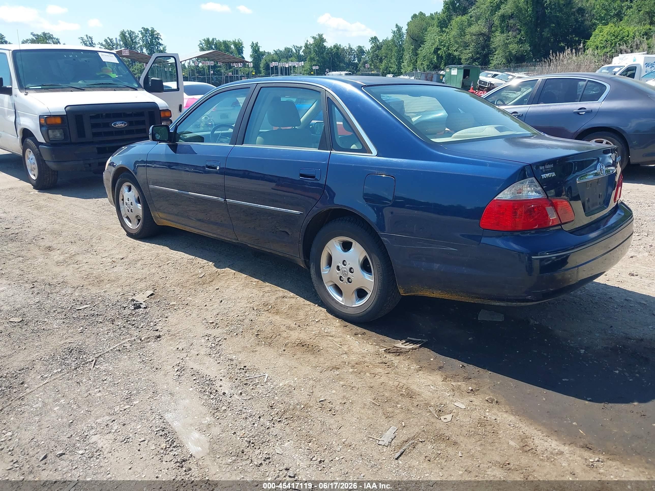 2003 Toyota Avalon Xls Dark Blue vin: 4T1BF28B73U338786
