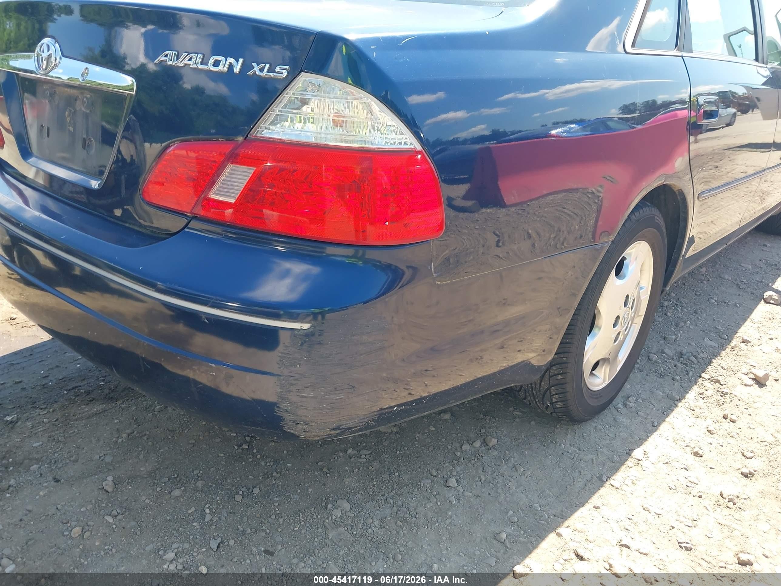 2003 Toyota Avalon Xls Dark Blue vin: 4T1BF28B73U338786