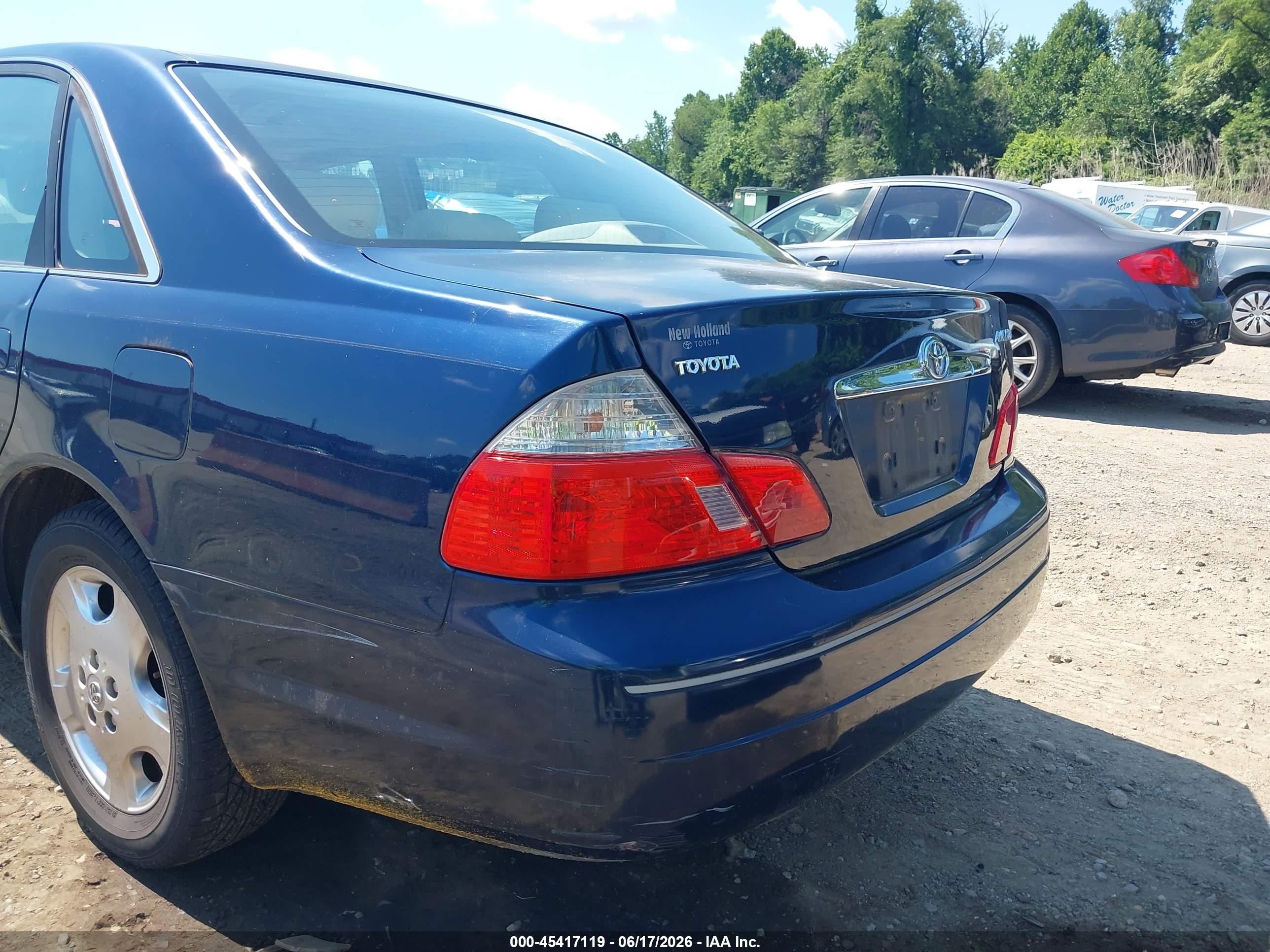 2003 Toyota Avalon Xls Dark Blue vin: 4T1BF28B73U338786