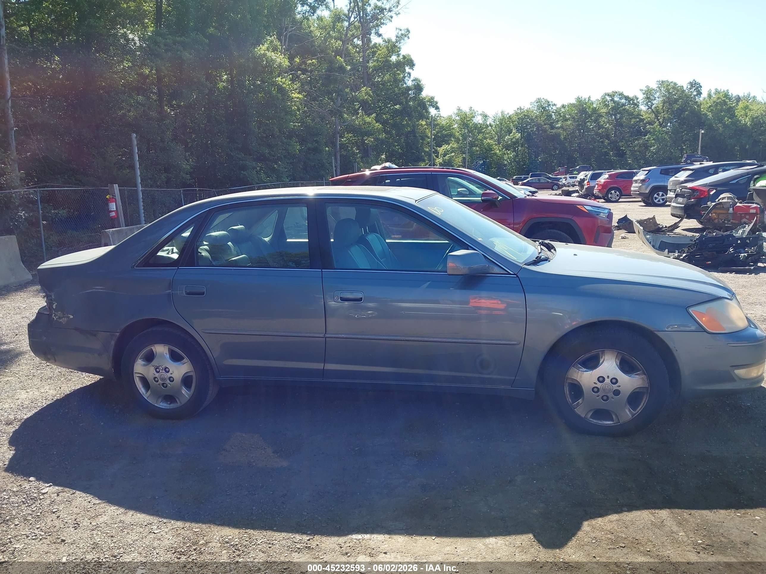 2004 Toyota Avalon Xls Синий vin: 4T1BF28B74U341799