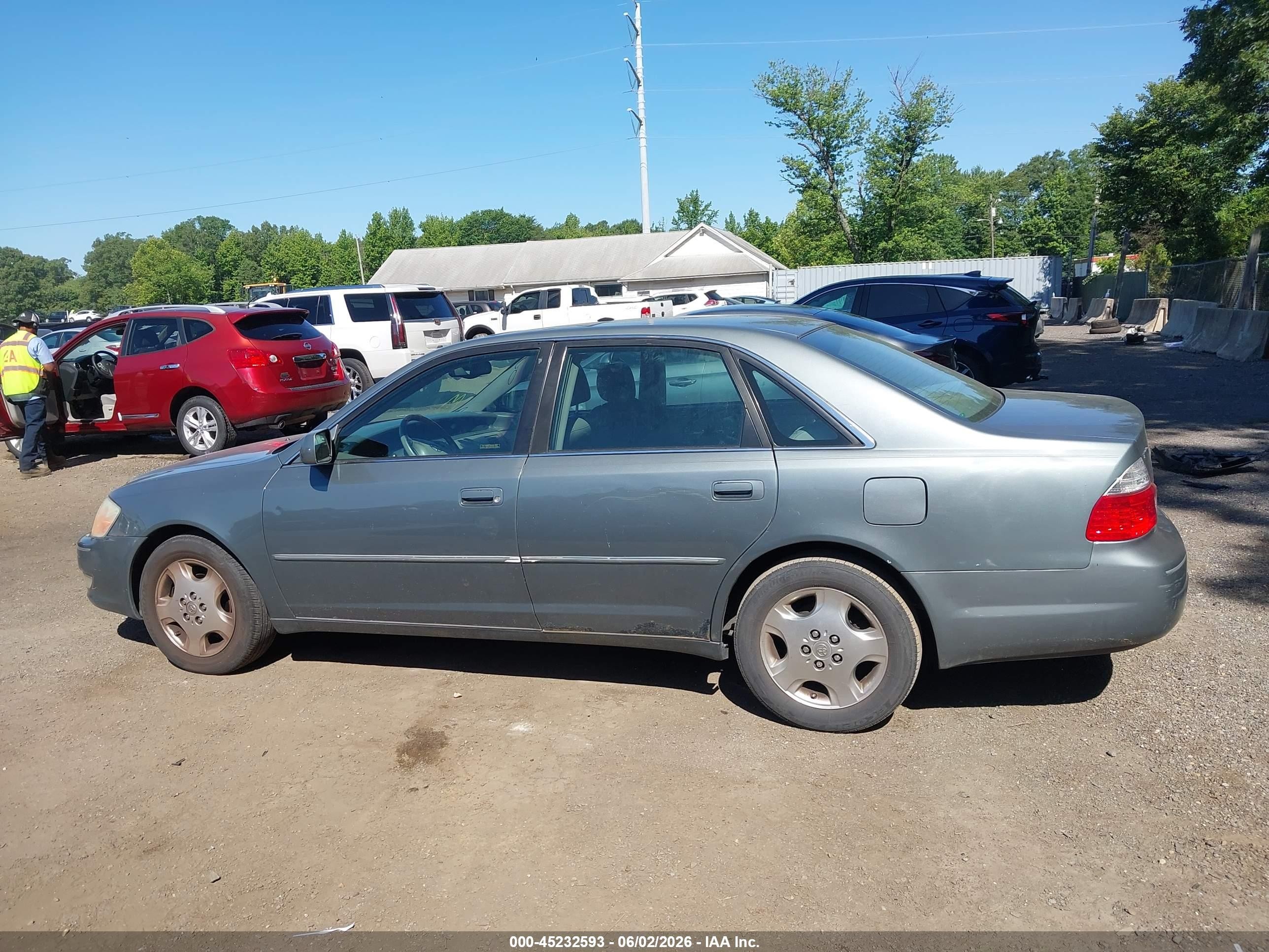 2004 Toyota Avalon Xls Синий vin: 4T1BF28B74U341799
