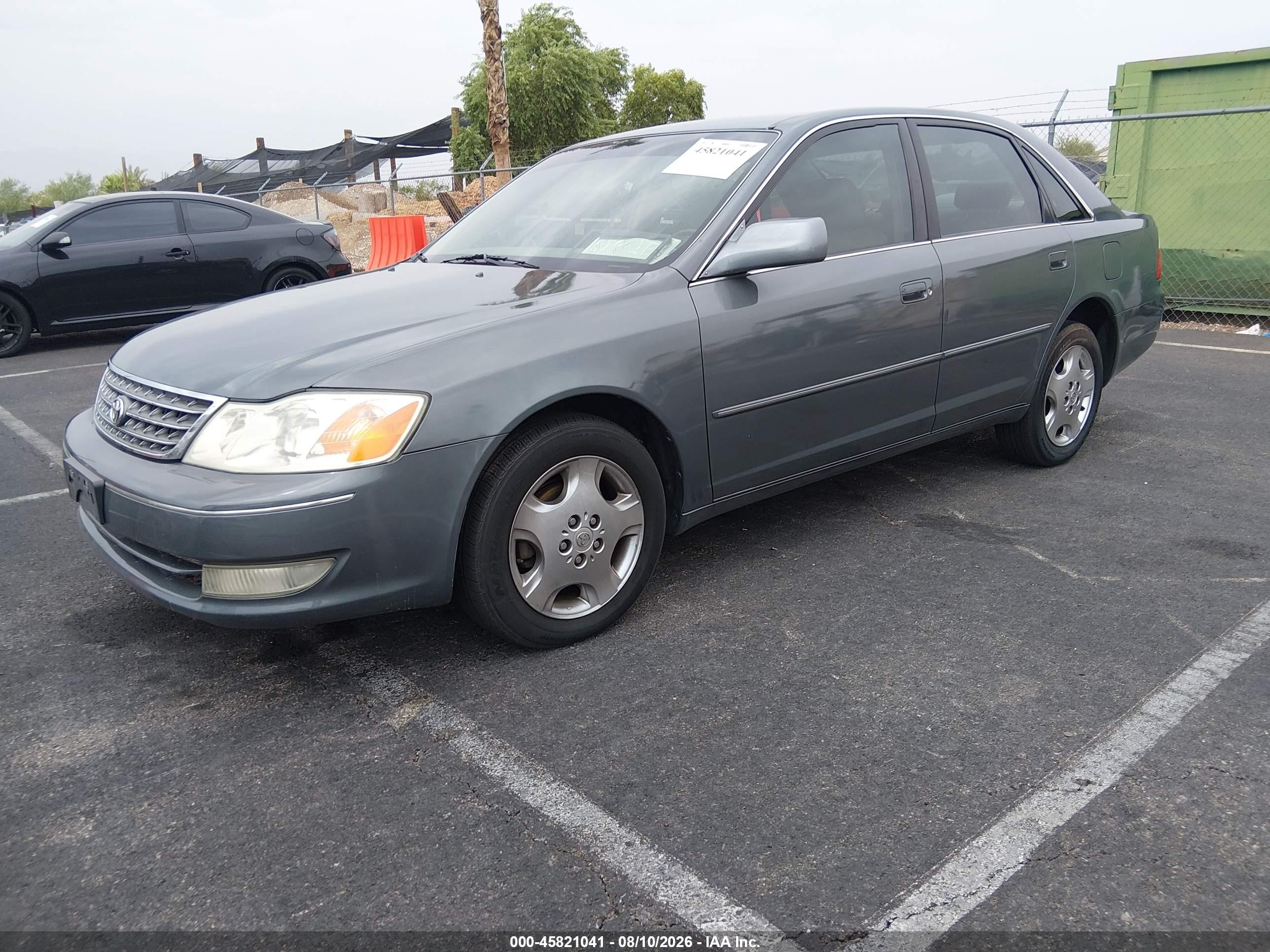 2004 Toyota Avalon Xls Gray vin: 4T1BF28B74U350115