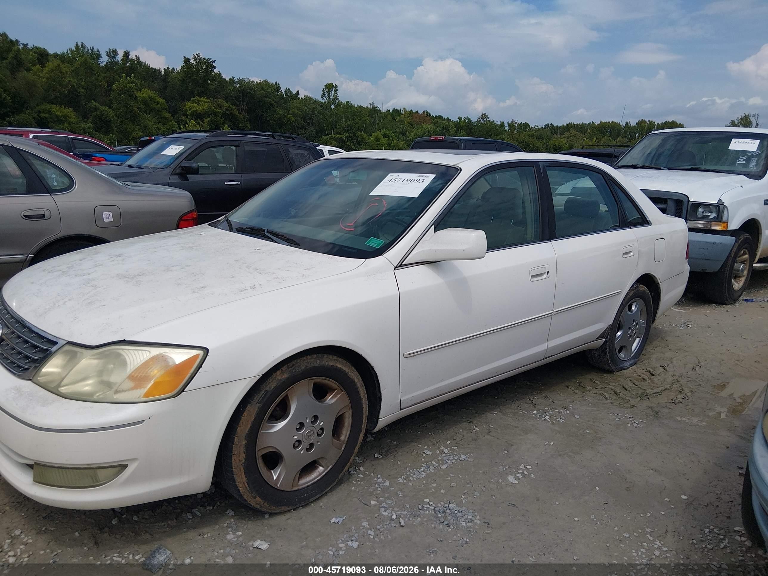 2004 Toyota Avalon Xls White vin: 4T1BF28B74U364841