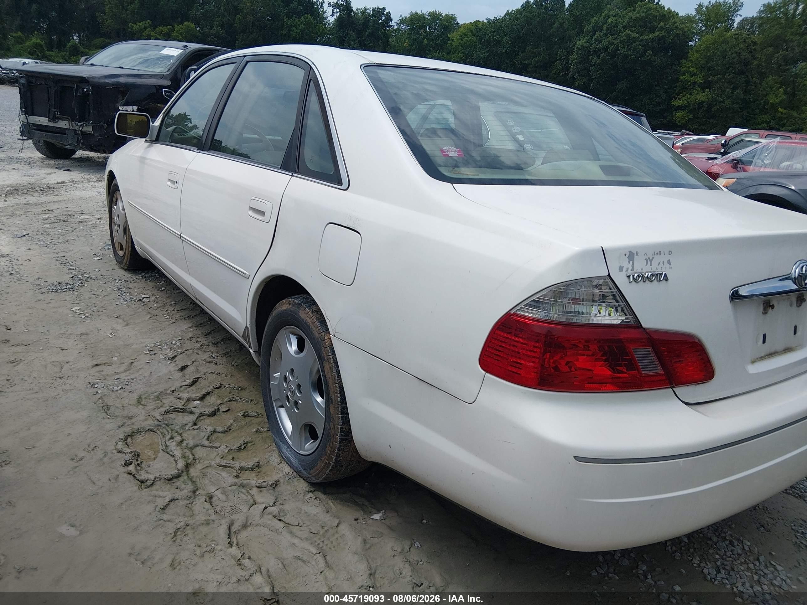 2004 Toyota Avalon Xls White vin: 4T1BF28B74U364841