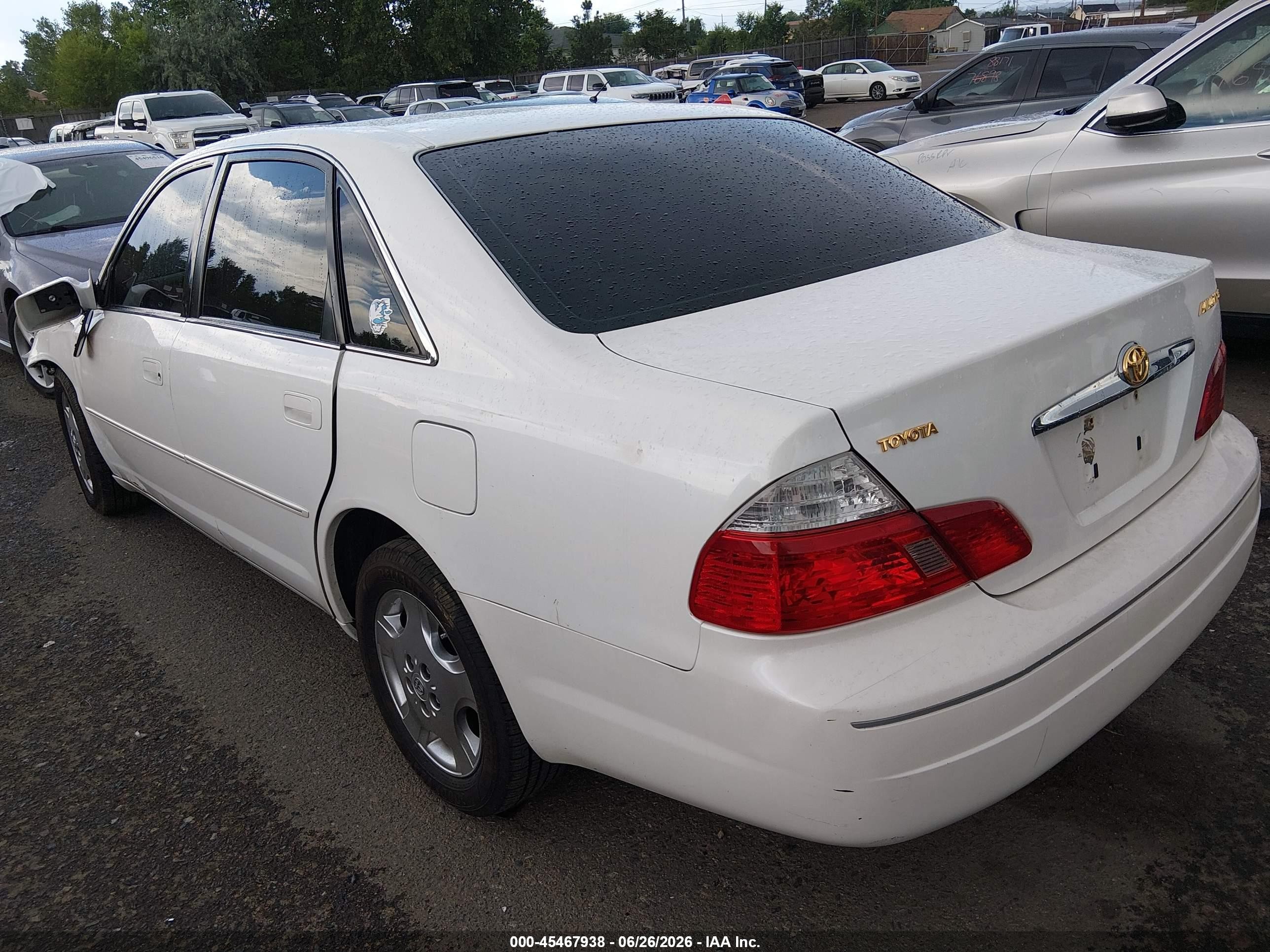 2004 Toyota Avalon Xls White vin: 4T1BF28B74U384703