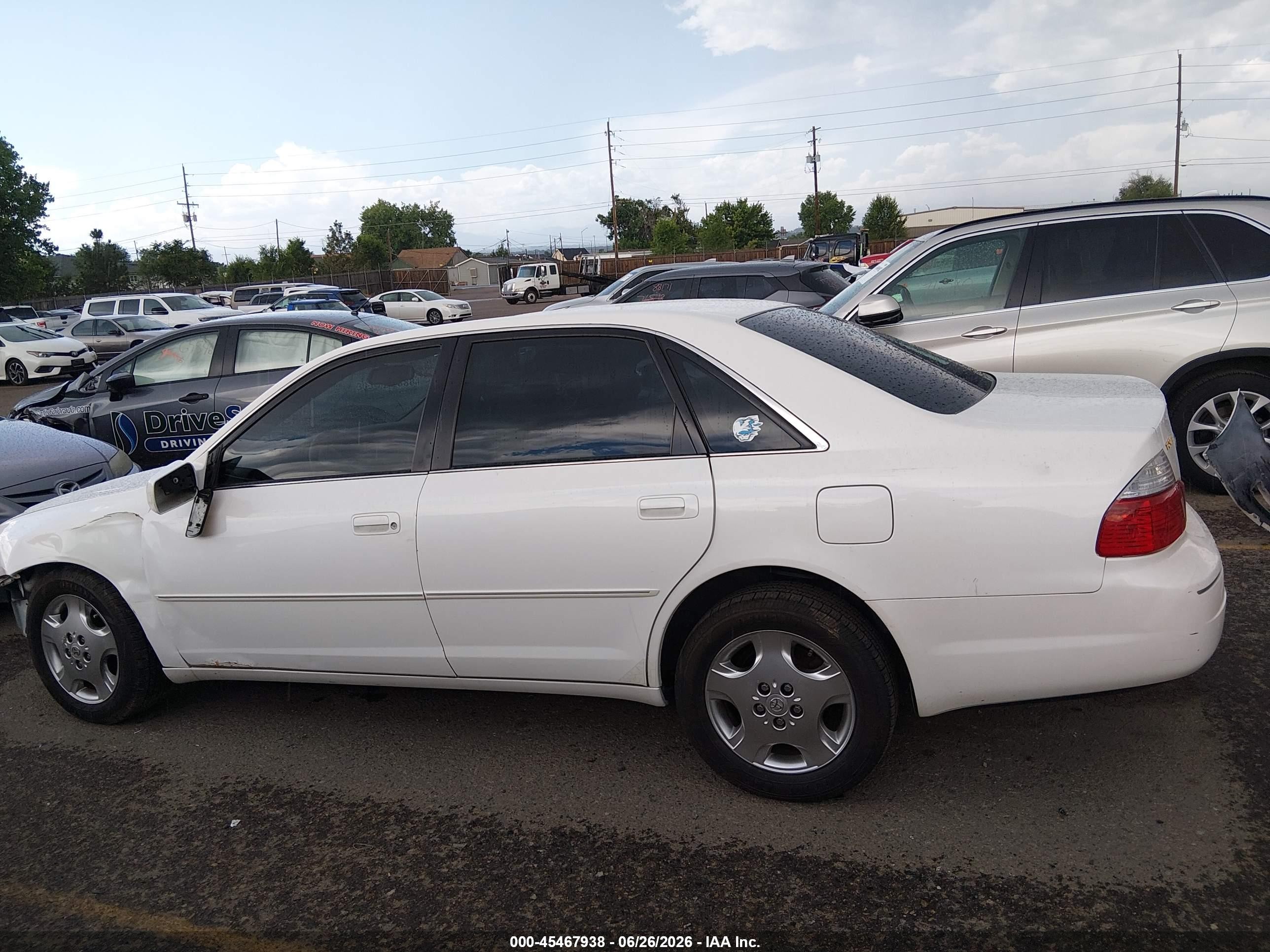 2004 Toyota Avalon Xls White vin: 4T1BF28B74U384703
