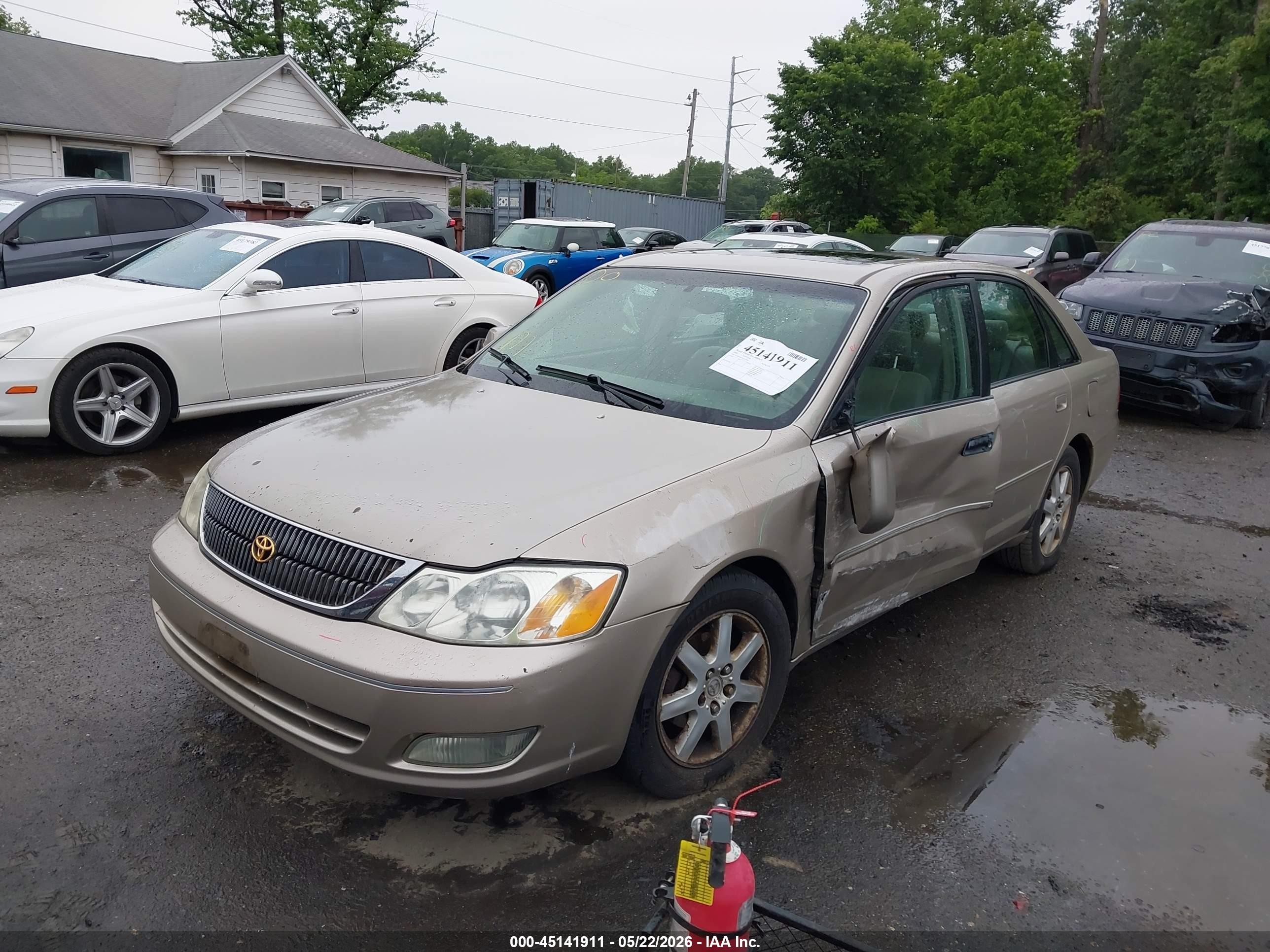 2000 Toyota Avalon Xls Gold vin: 4T1BF28B7YU007648