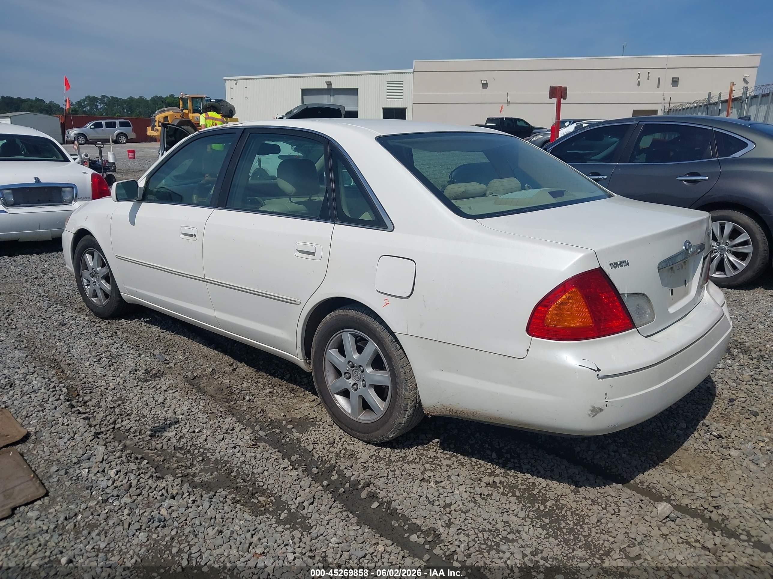 2000 Toyota Avalon Xls White vin: 4T1BF28B7YU029424