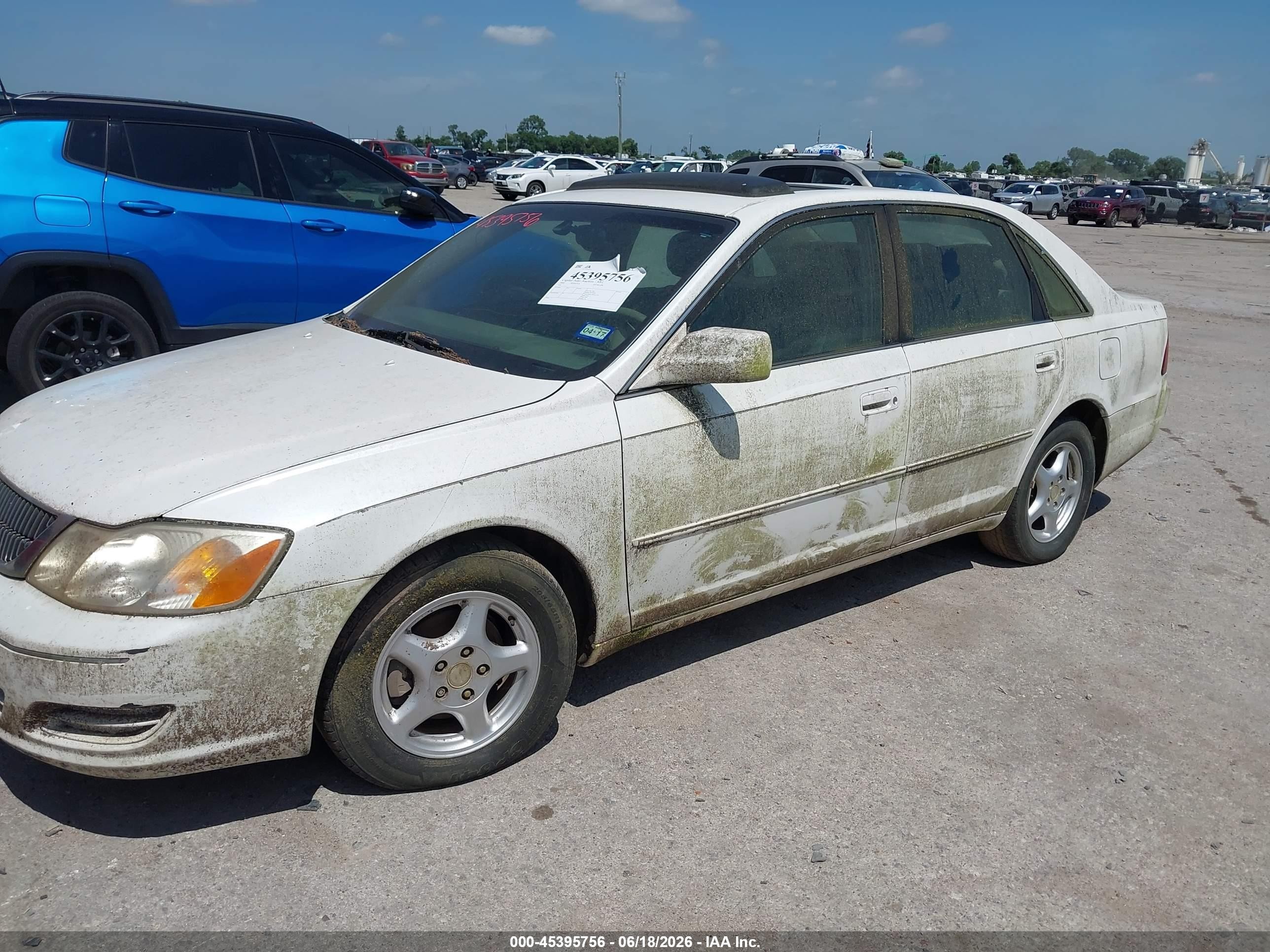2000 Toyota Avalon Xl White vin: 4T1BF28B7YU052329