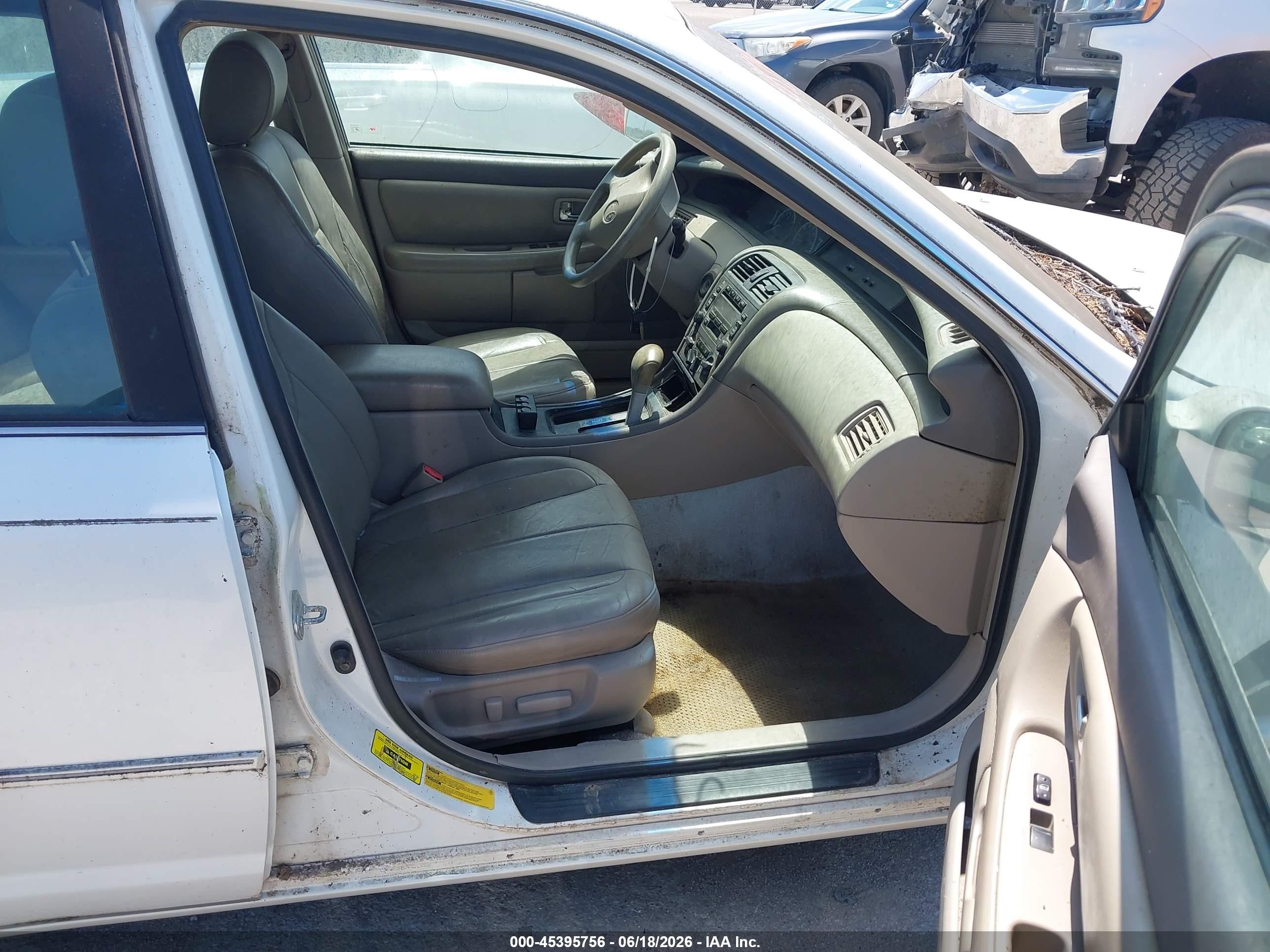 2000 Toyota Avalon Xl White vin: 4T1BF28B7YU052329