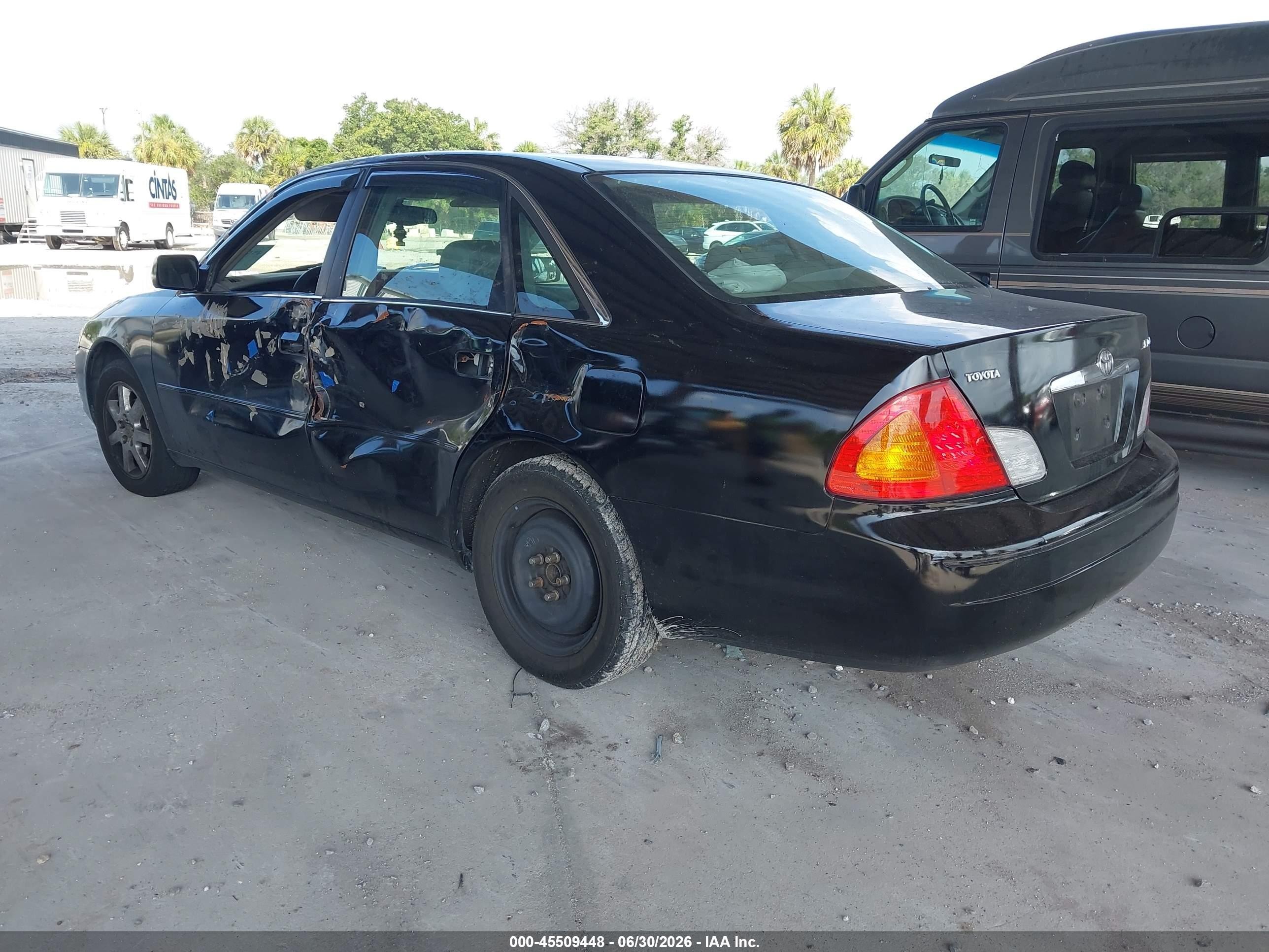 2000 Toyota Avalon Xls Black vin: 4T1BF28B7YU069003
