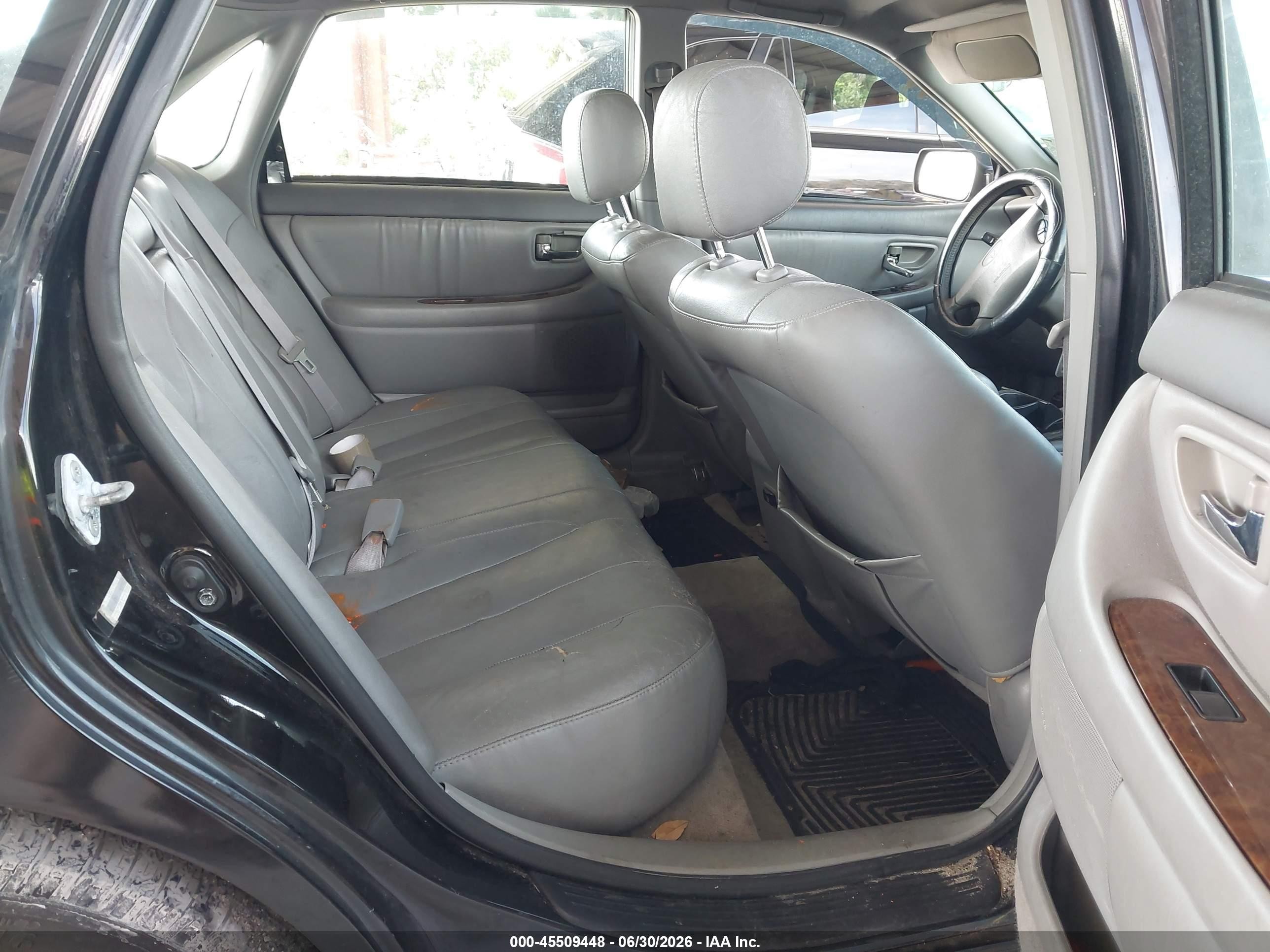 2000 Toyota Avalon Xls Black vin: 4T1BF28B7YU069003