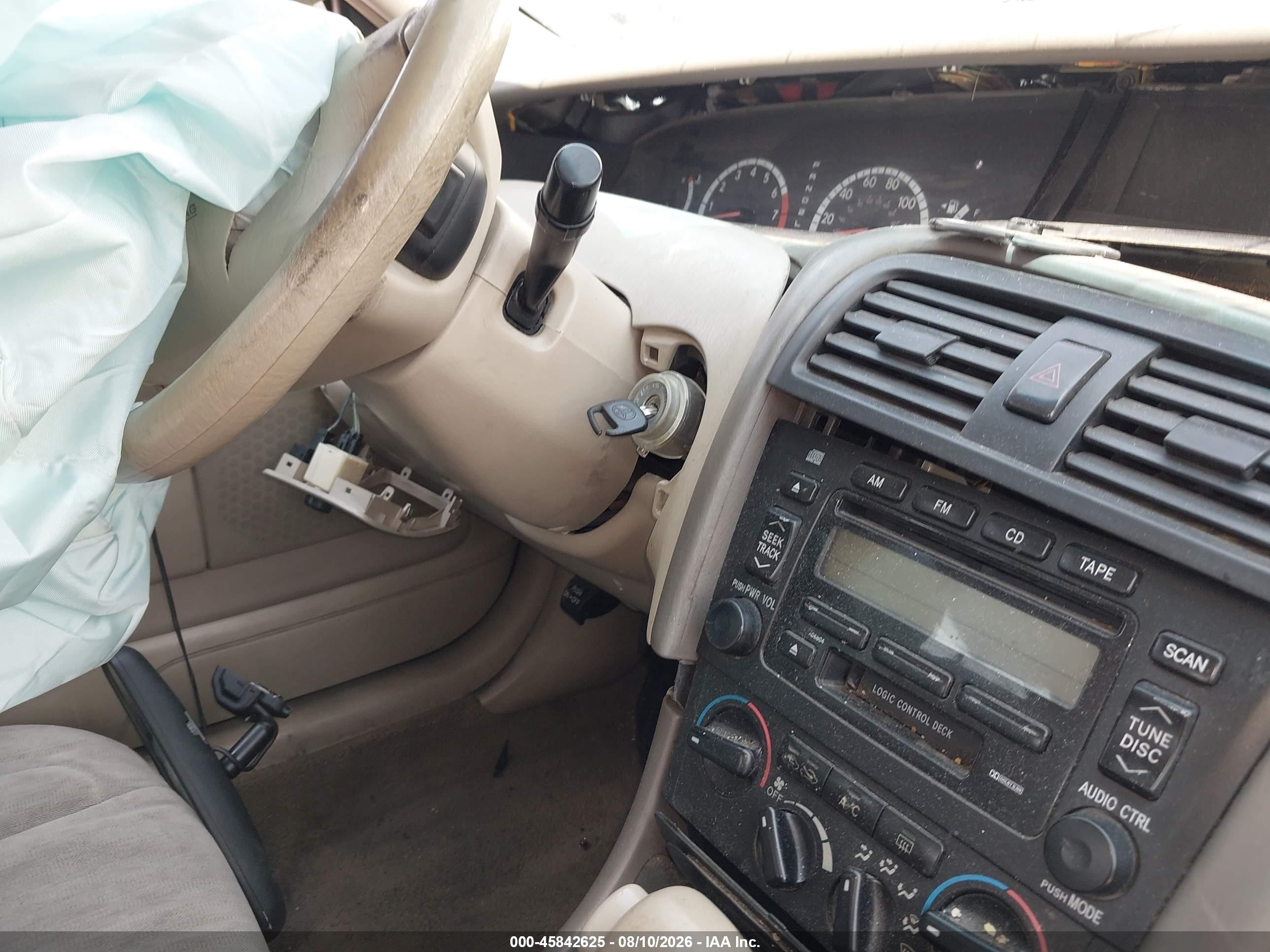 2001 Toyota Avalon Xl White vin: 4T1BF28B81U129635