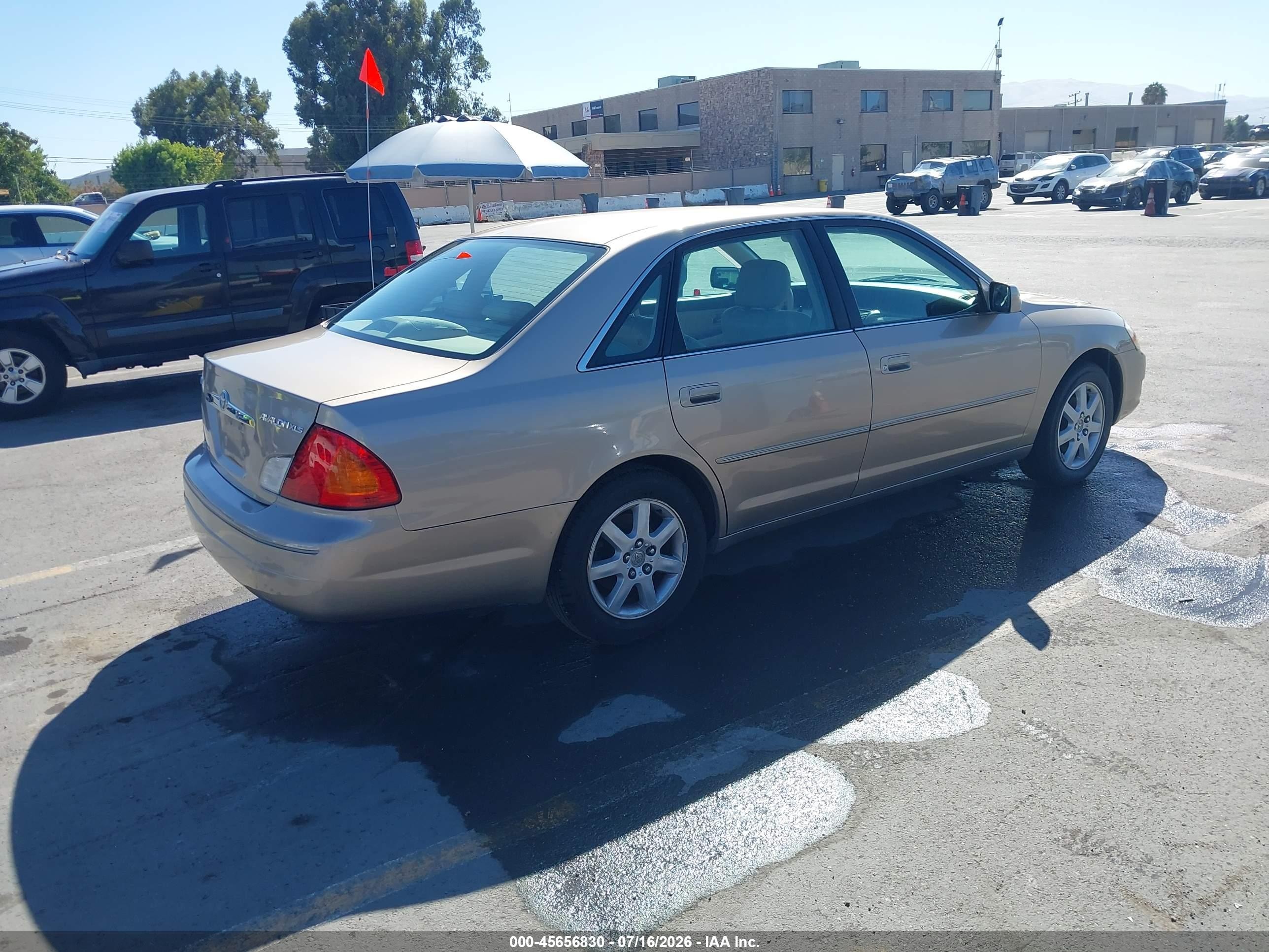 2001 Toyota Avalon Xls Brown vin: 4T1BF28B81U136374
