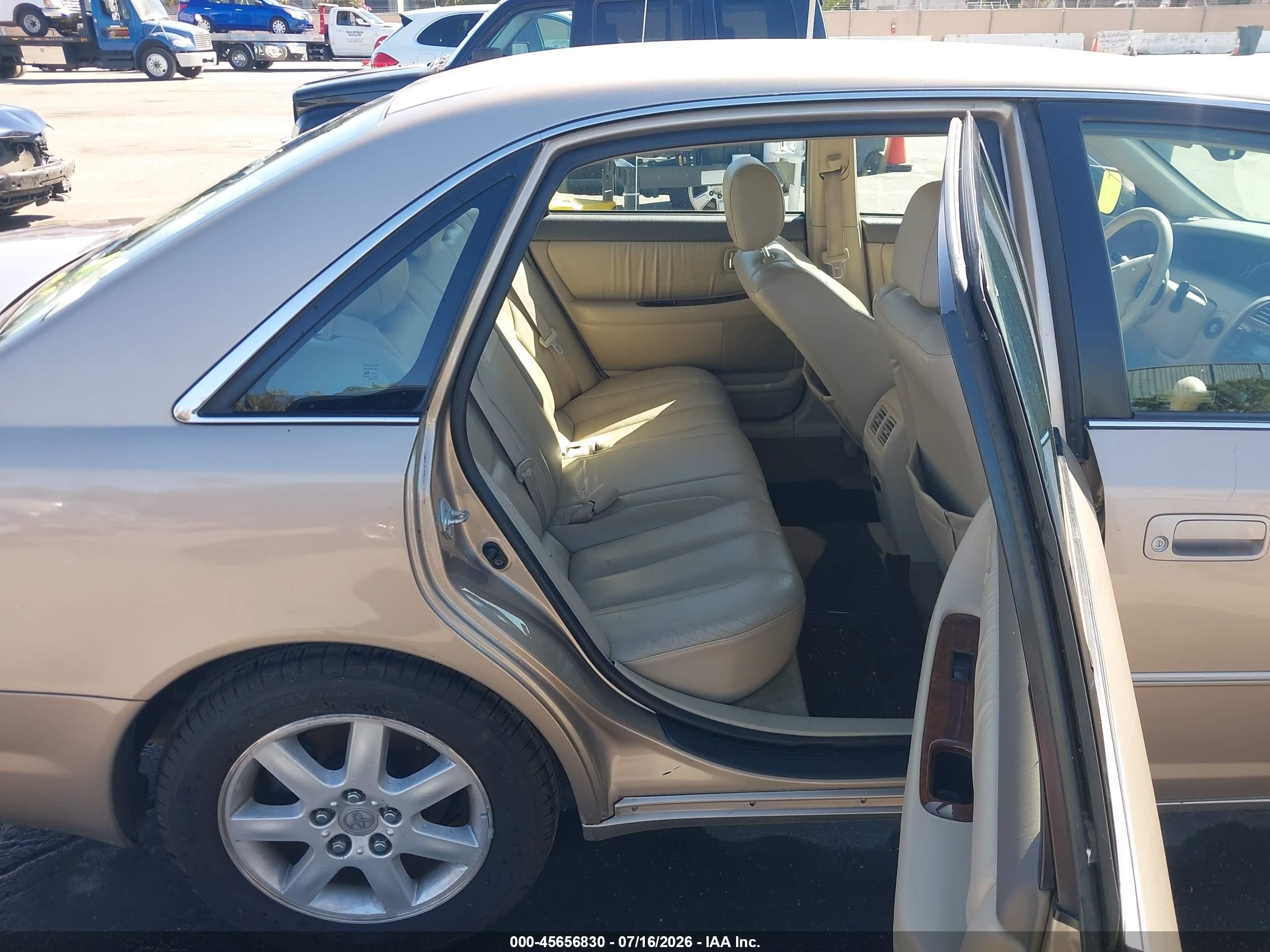 2001 Toyota Avalon Xls Brown vin: 4T1BF28B81U136374