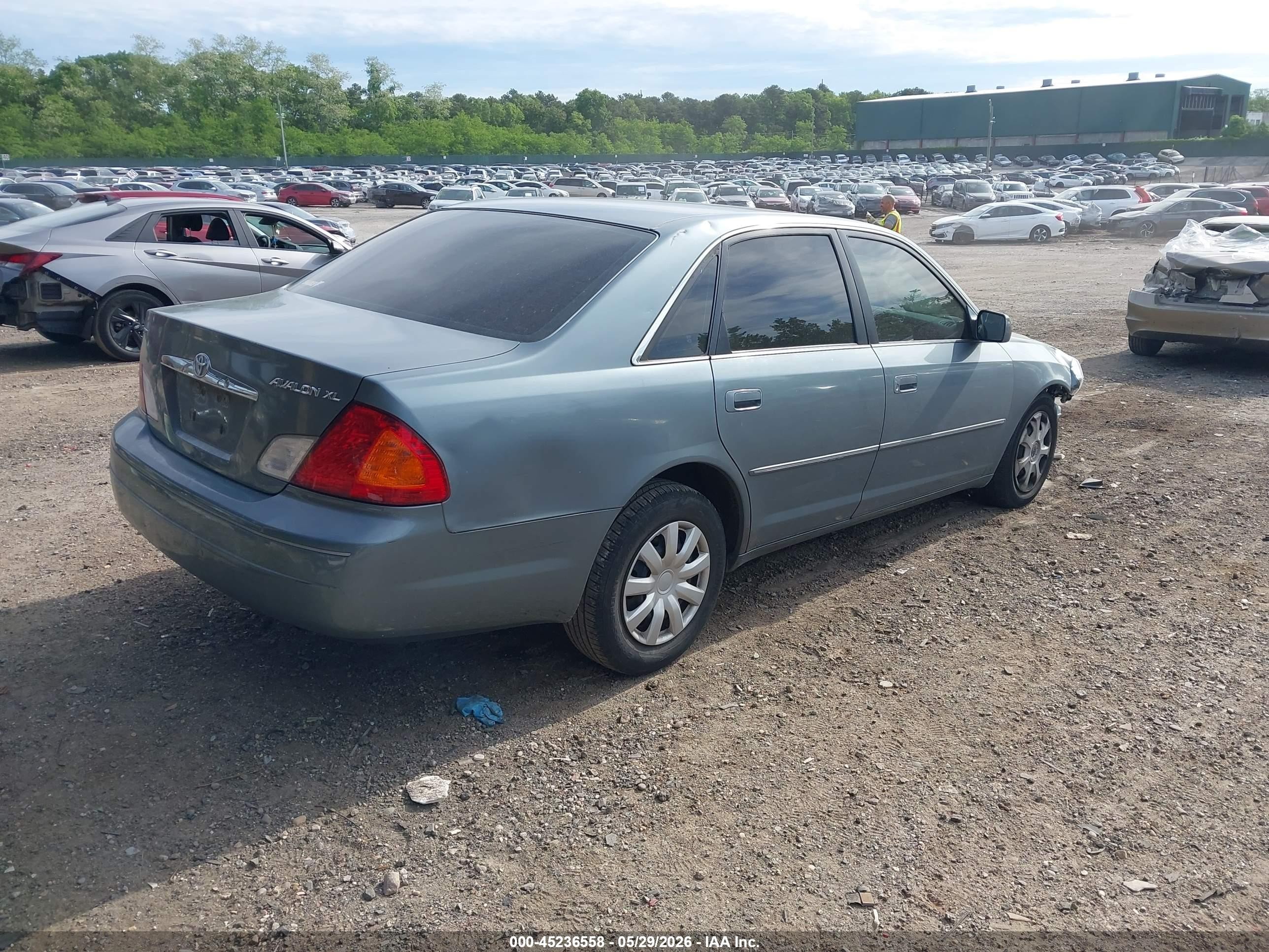 2001 Toyota Avalon Xl Gray vin: 4T1BF28B81U145799