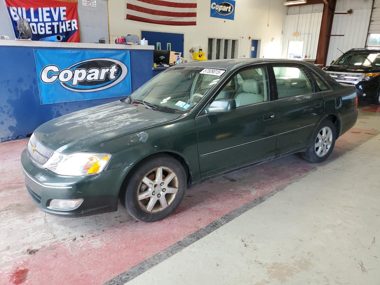 2001 Toyota Avalon Xl Green vin: 4T1BF28B81U146323