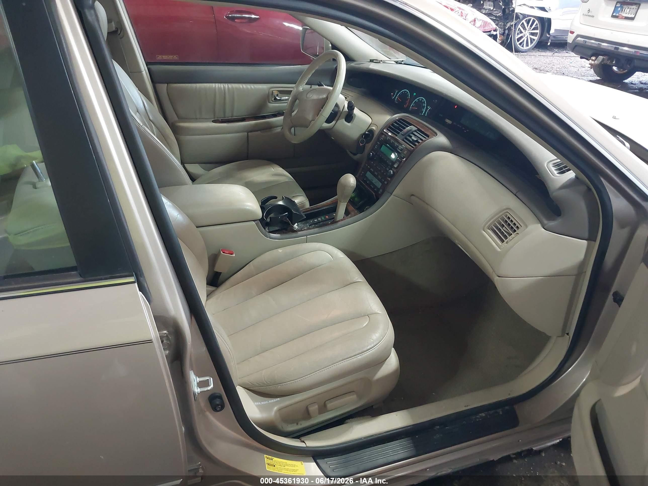 2001 Toyota Avalon Xls Beige vin: 4T1BF28B81U147519