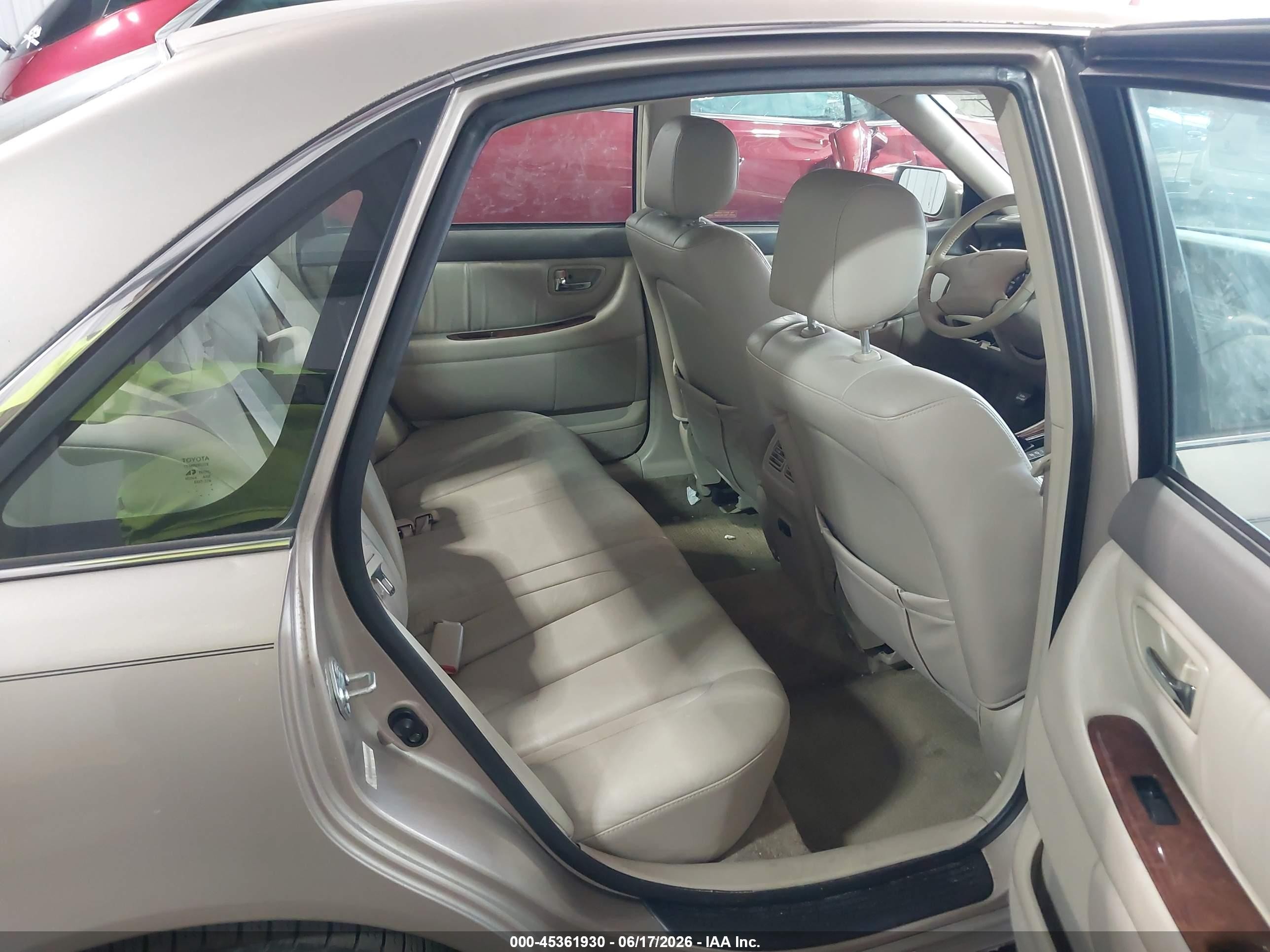 2001 Toyota Avalon Xls Beige vin: 4T1BF28B81U147519
