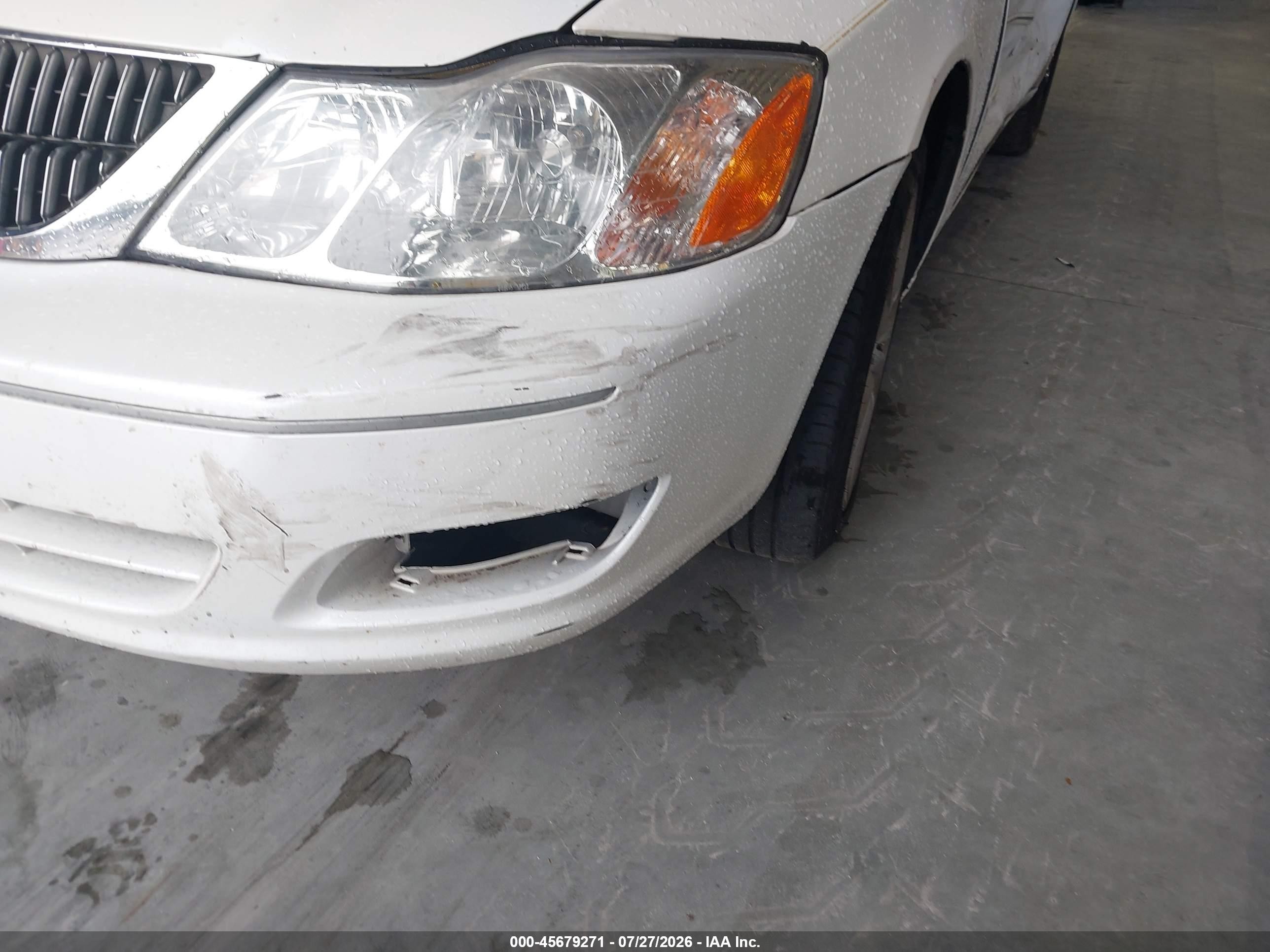 2001 Toyota Avalon Xl White vin: 4T1BF28B81U157189