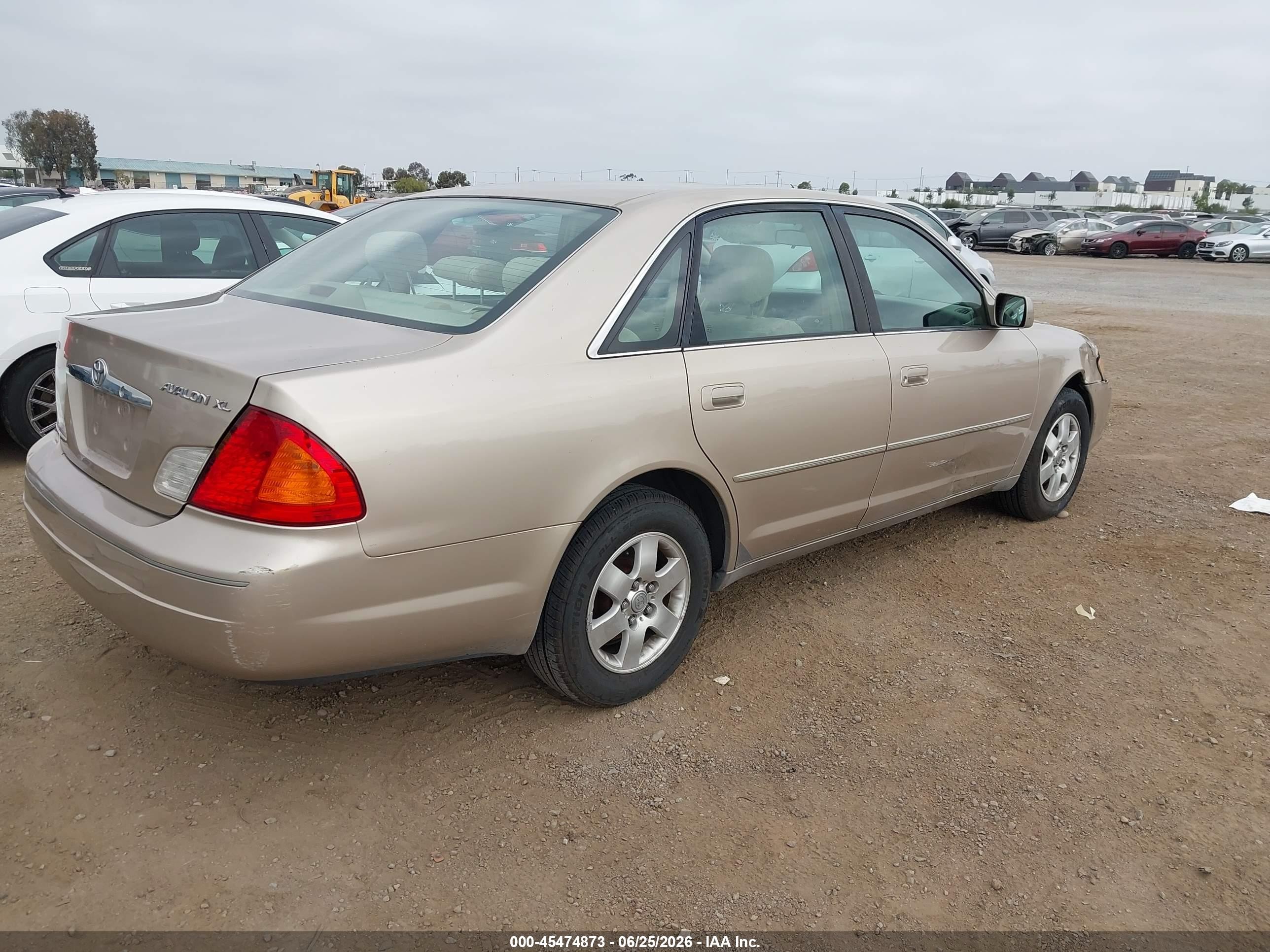2002 Toyota Avalon Xl Бежевый vin: 4T1BF28B82U203248