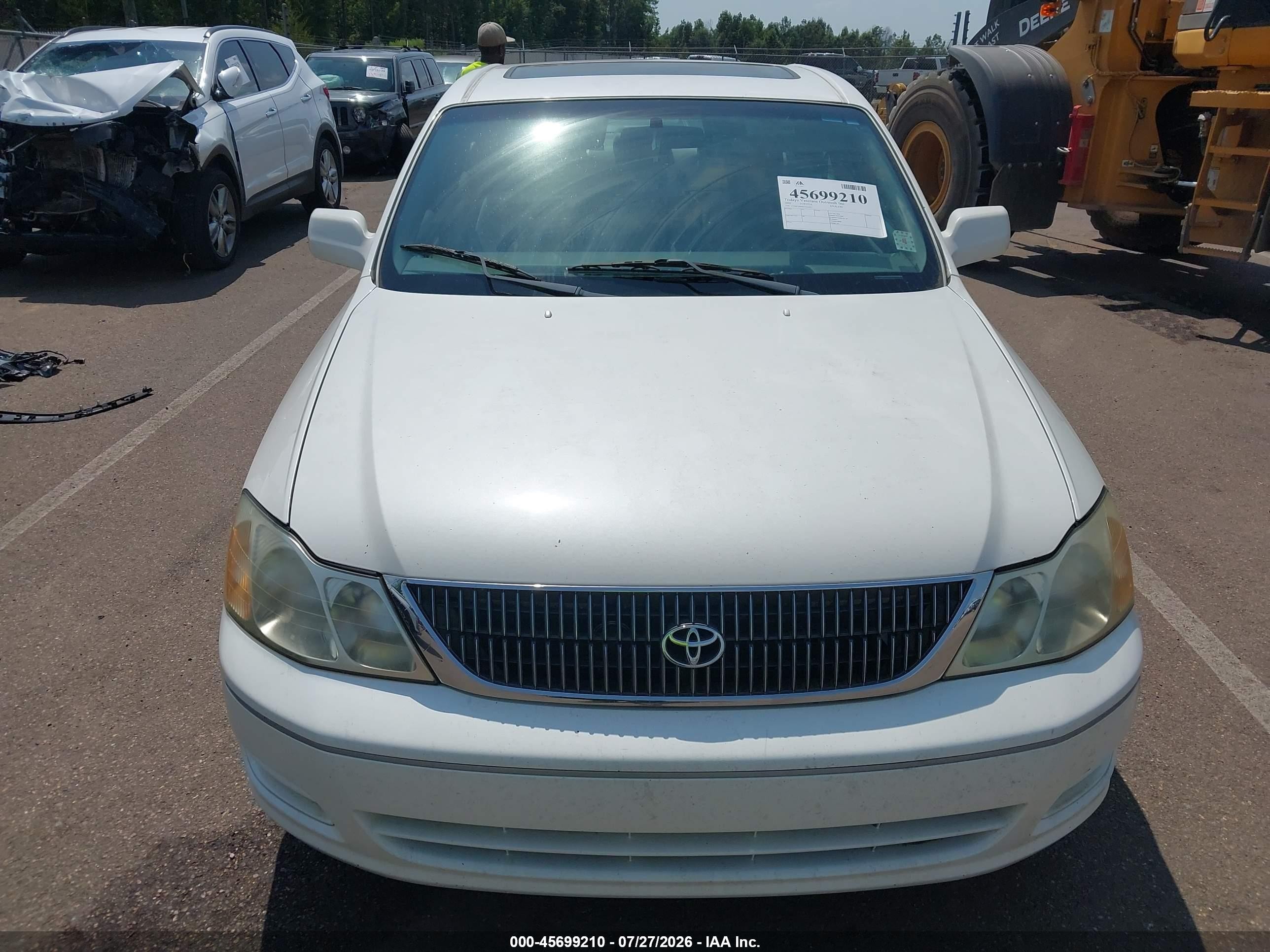 2002 Toyota Avalon Xl Белый vin: 4T1BF28B82U210457