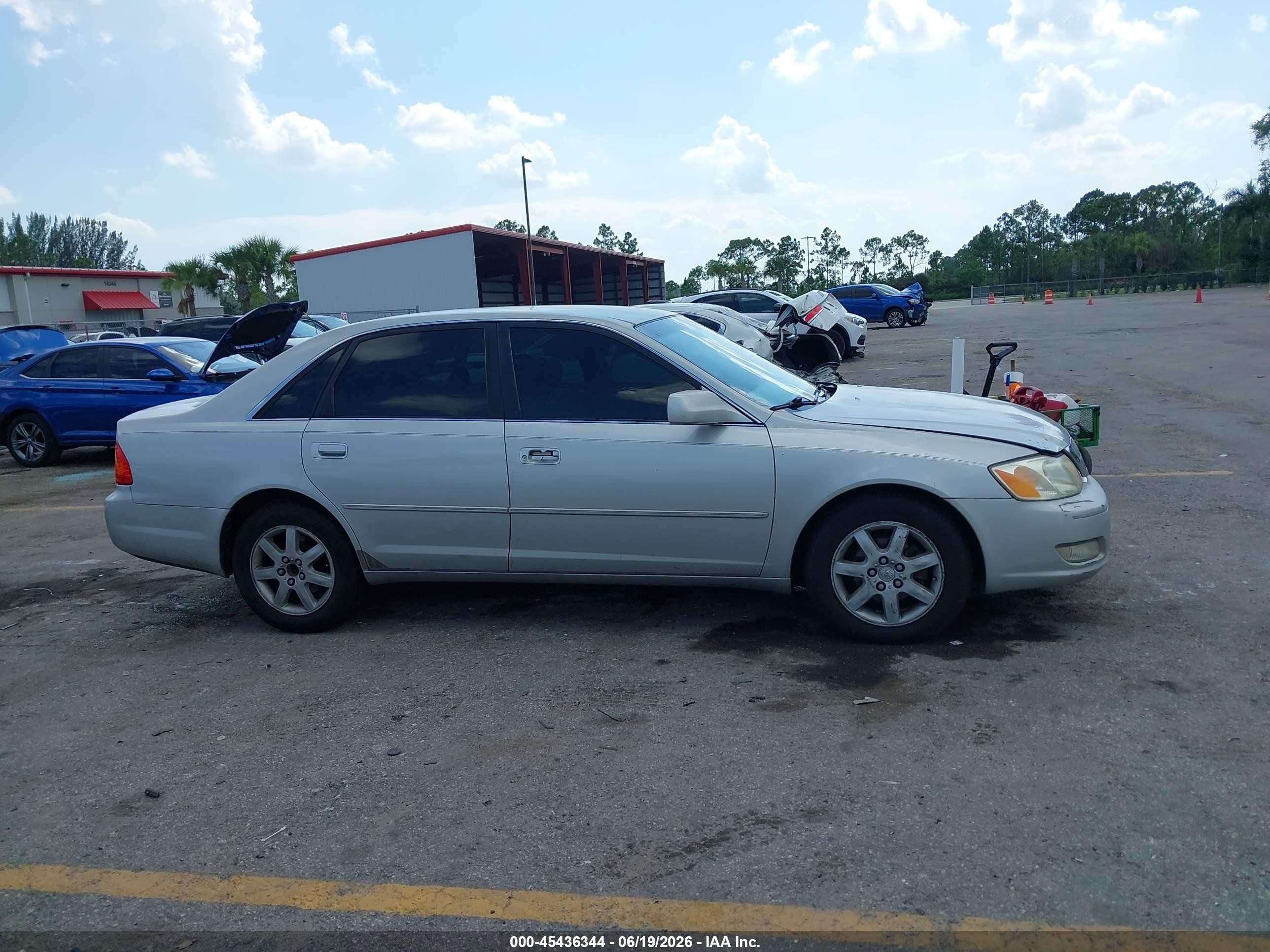 2002 Toyota Avalon Xls Silver vin: 4T1BF28B82U249503