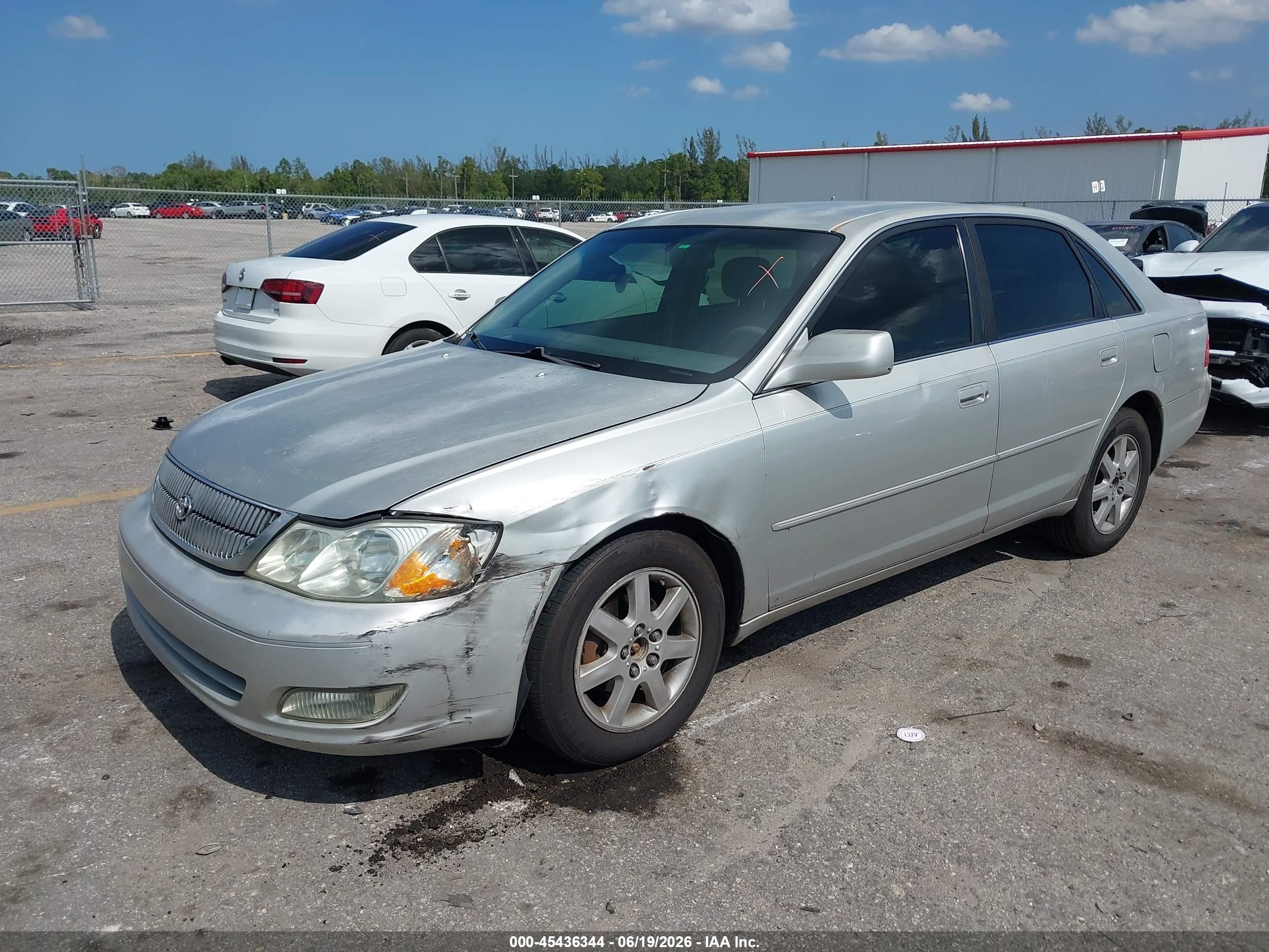 2002 Toyota Avalon Xls Silver vin: 4T1BF28B82U249503