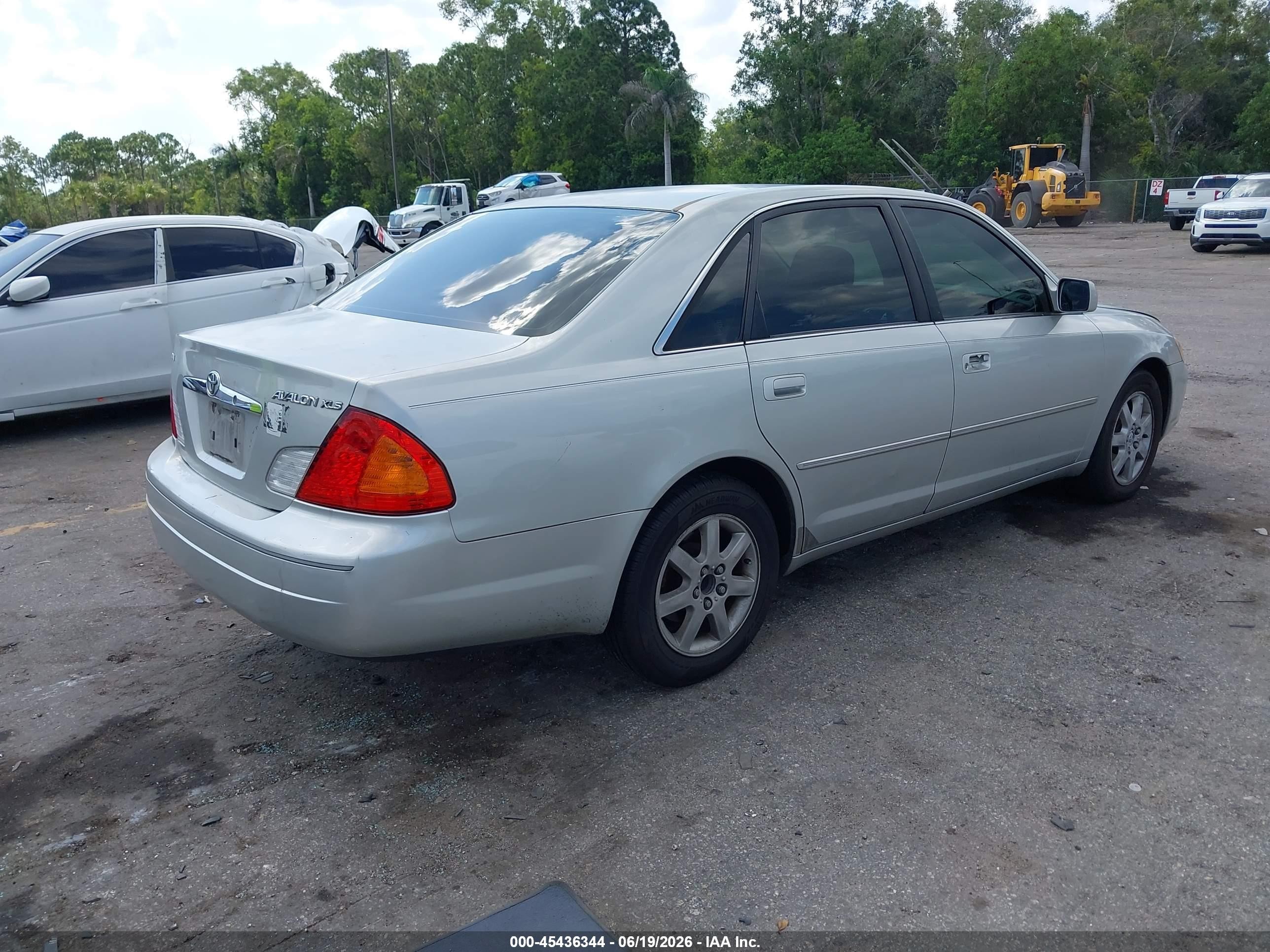 2002 Toyota Avalon Xls Silver vin: 4T1BF28B82U249503