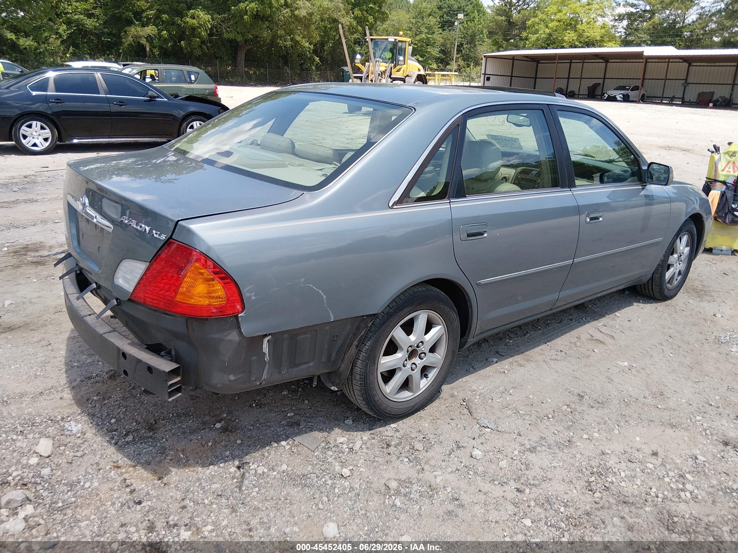 2002 Toyota Avalon Xls Green vin: 4T1BF28B82U251235
