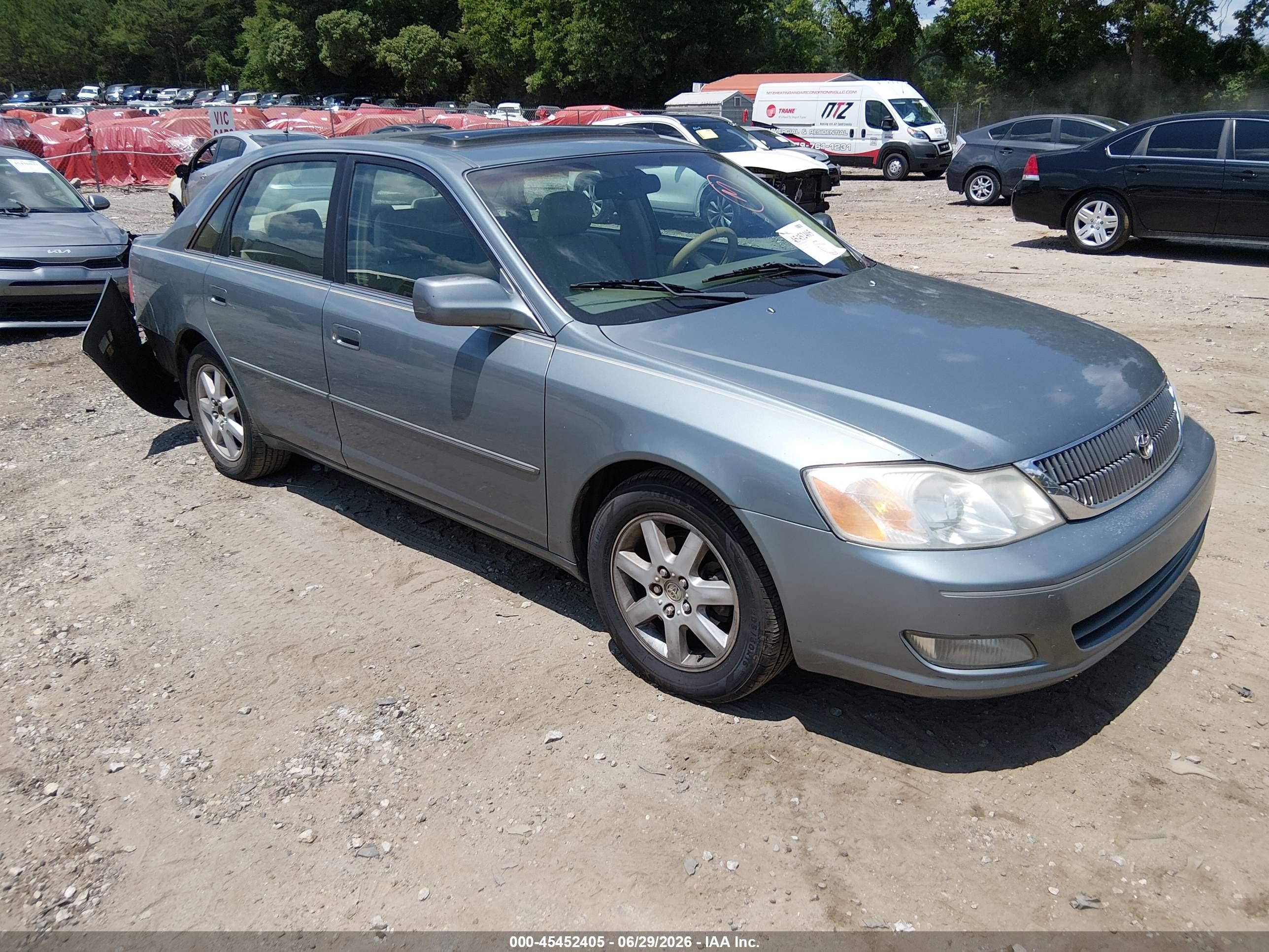 2002 Toyota Avalon Xls Green vin: 4T1BF28B82U251235