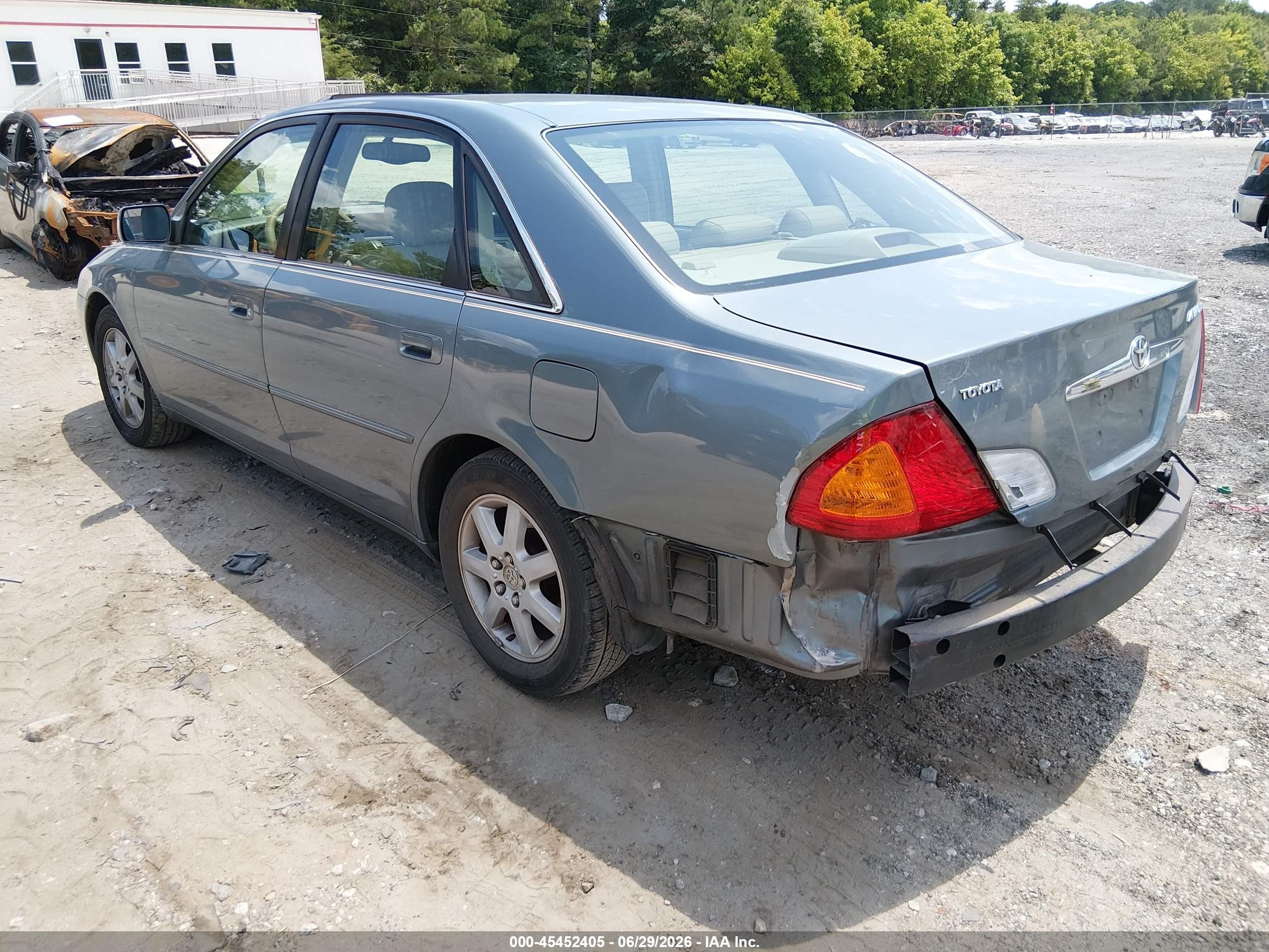 2002 Toyota Avalon Xls Green vin: 4T1BF28B82U251235