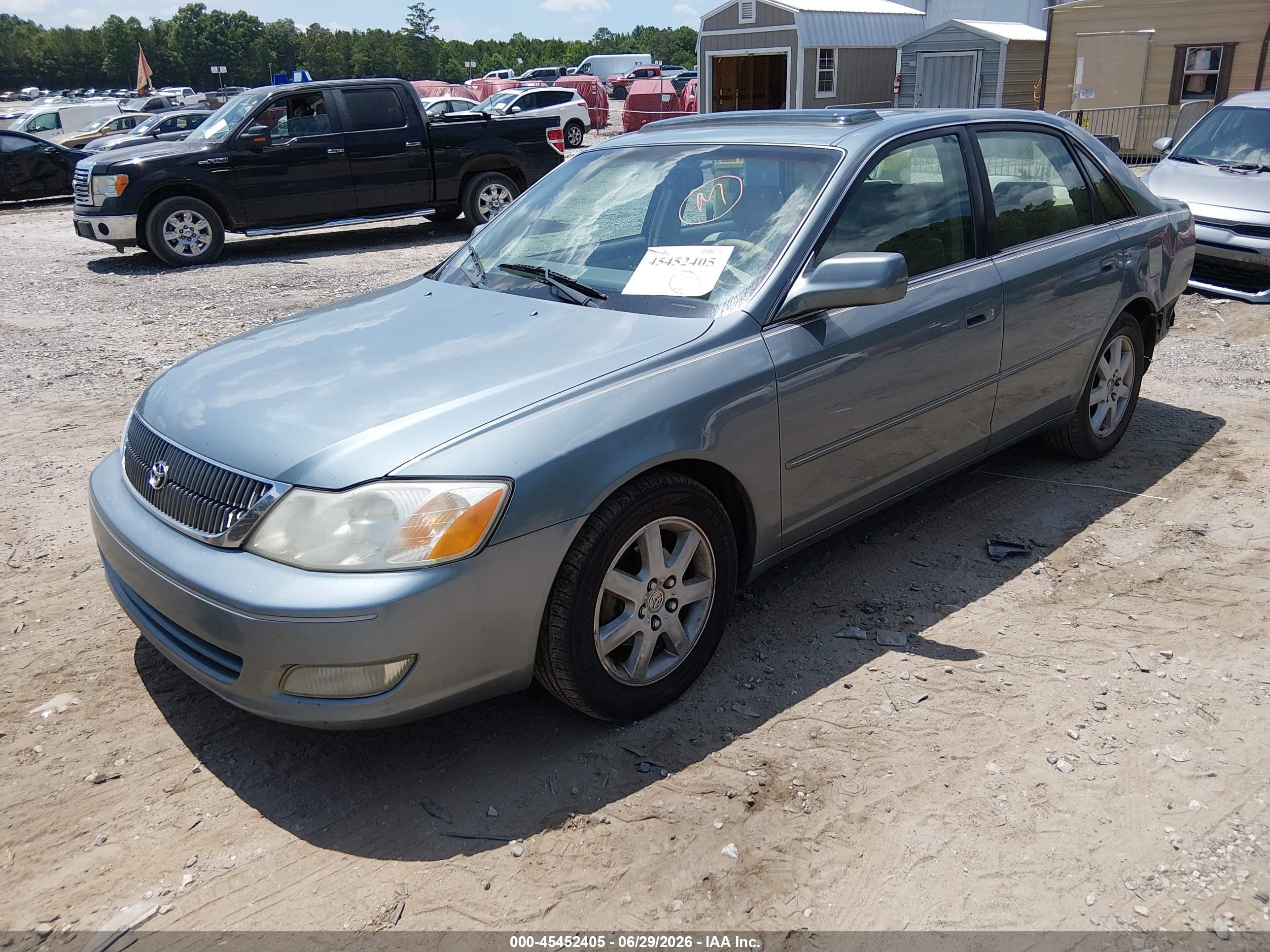 2002 Toyota Avalon Xls Green vin: 4T1BF28B82U251235
