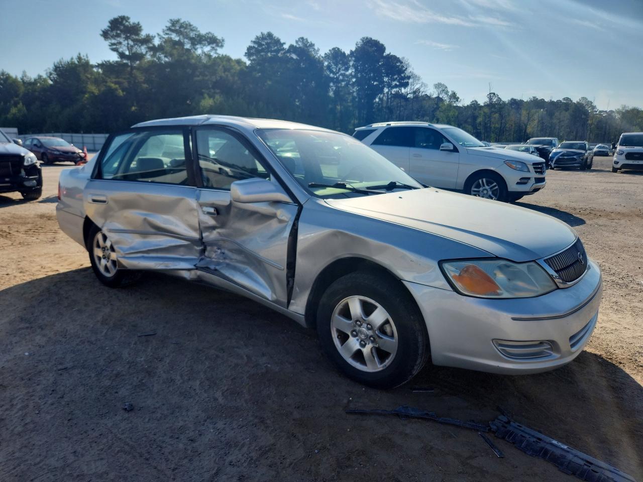 2002 Toyota Avalon Xl Silver vin: 4T1BF28B82U252627